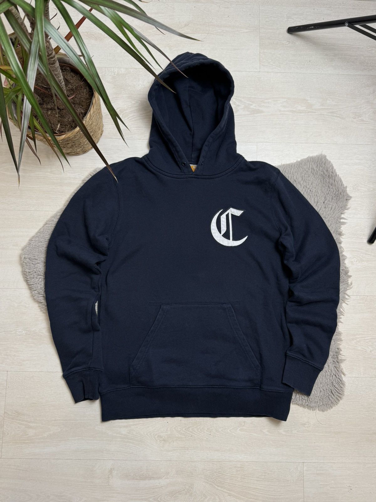 Carhartt × Vintage Carhartt Vintage Boxy Fit Hoodie Center Logo Y2K Size US S / EU 44-46 / 1 - 1 Thumbnail