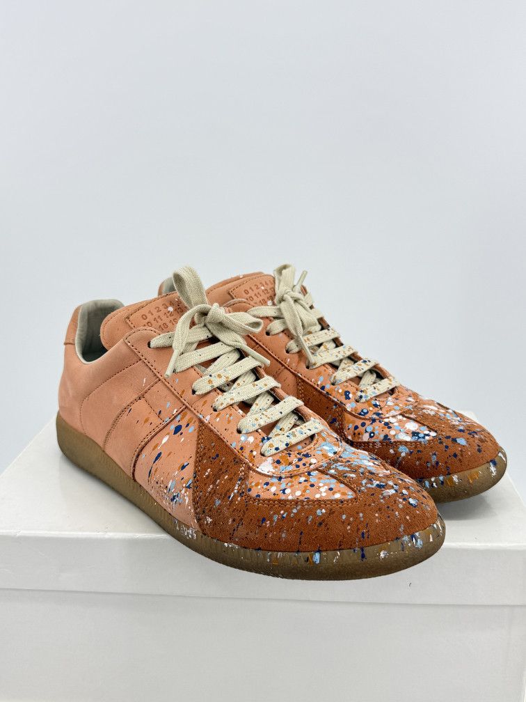 Maison Margiela GAT Low Paint Splatter Size US 9 / EU 42 - 2 Thumbnail