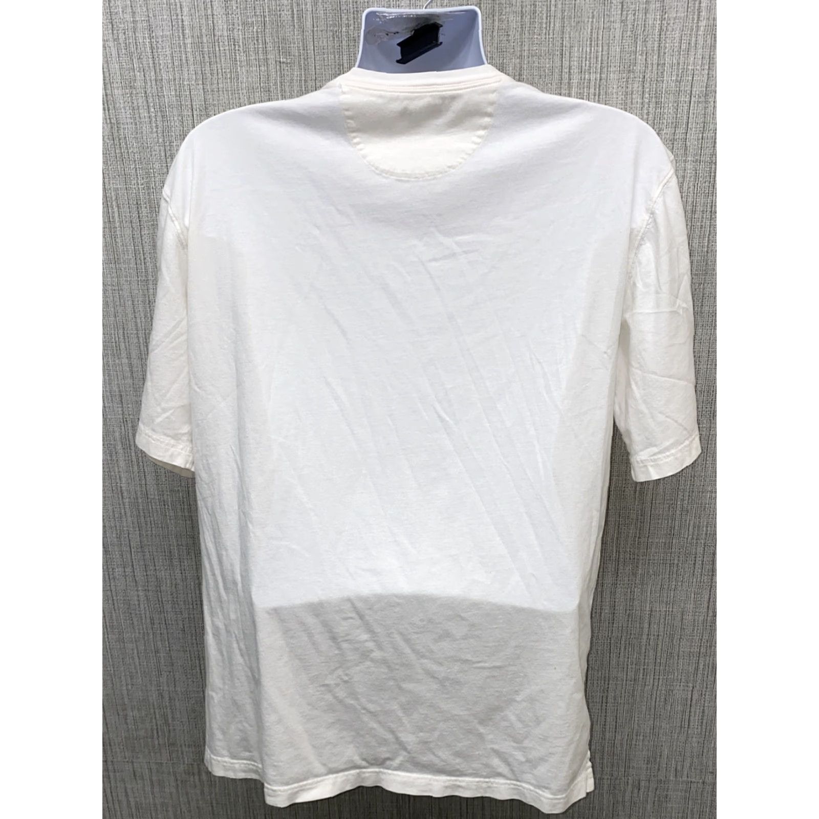 CO Duluth Trading Co Mens T-Shirt Shirt Short Sleeve Size M White Cotton Spillfighter Longtail Regular Fit Mens Size US M / EU 48-50 / 2 - 3 Thumbnail