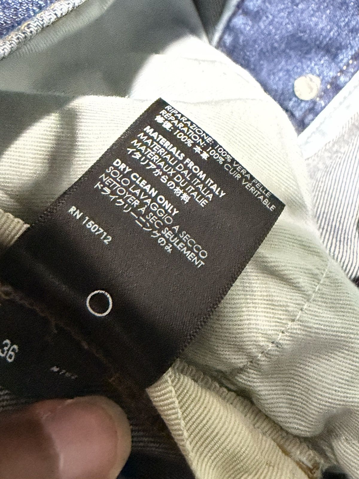Amiri Amiri mx1 black patch Size US 36 / EU 52 - 7 Thumbnail