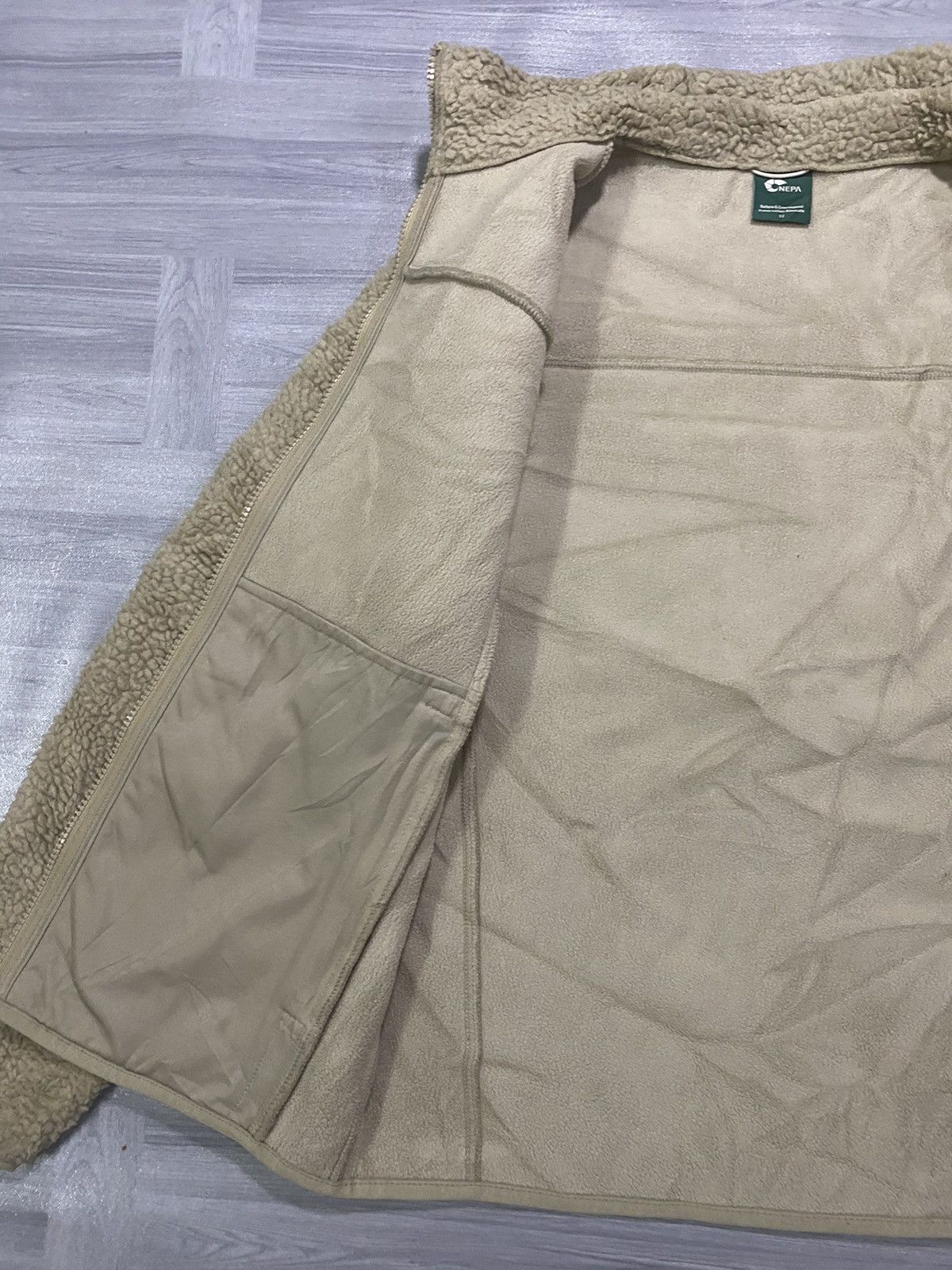 Japanese Brand Nepa Sherpa Fleece Jacket Size US XS / EU 42 / 0 - 11 Thumbnail