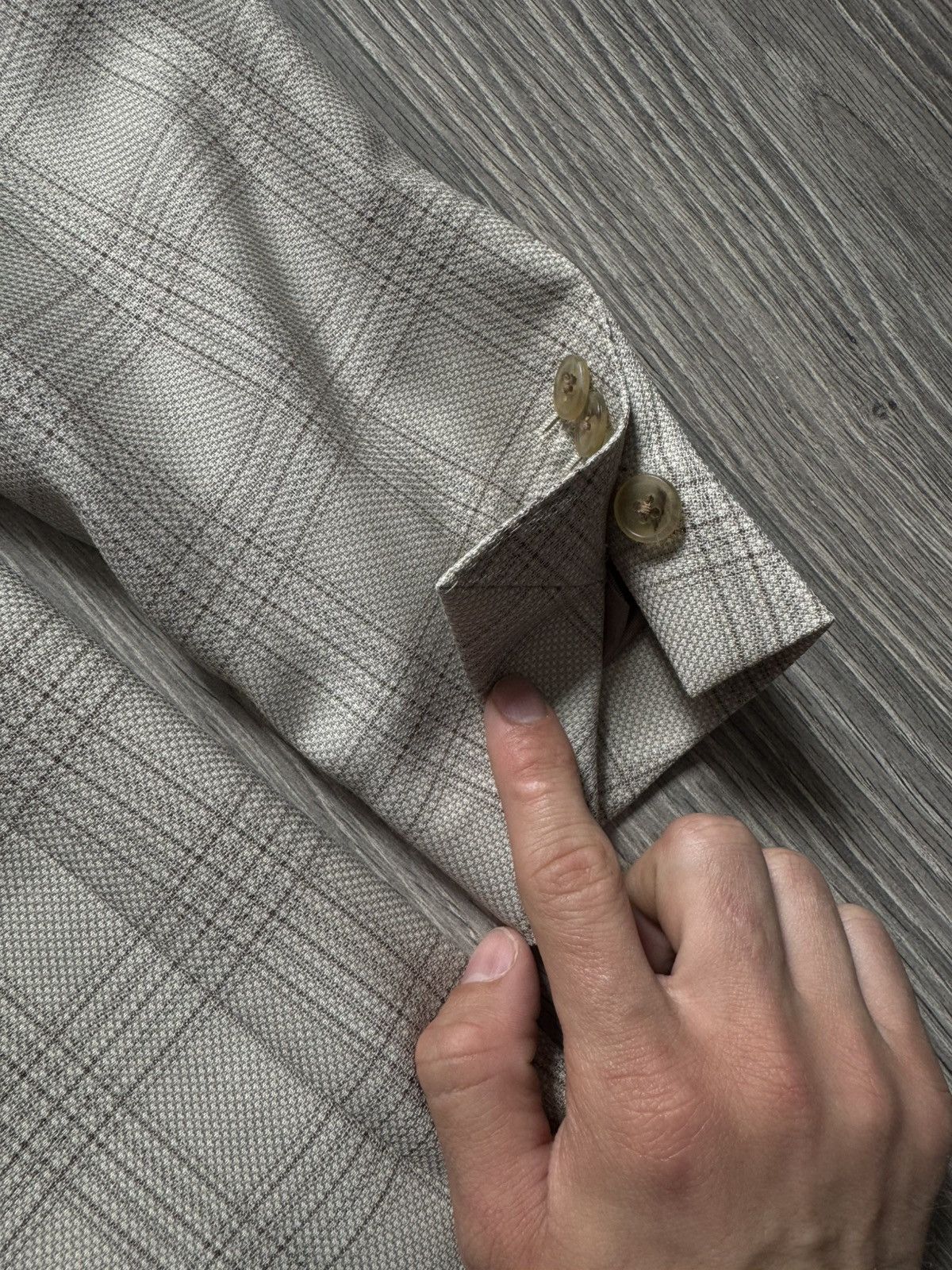 Boggi Boggi Milano Check Plaid Blazer Jacket 48 Size 48R - 5 Thumbnail