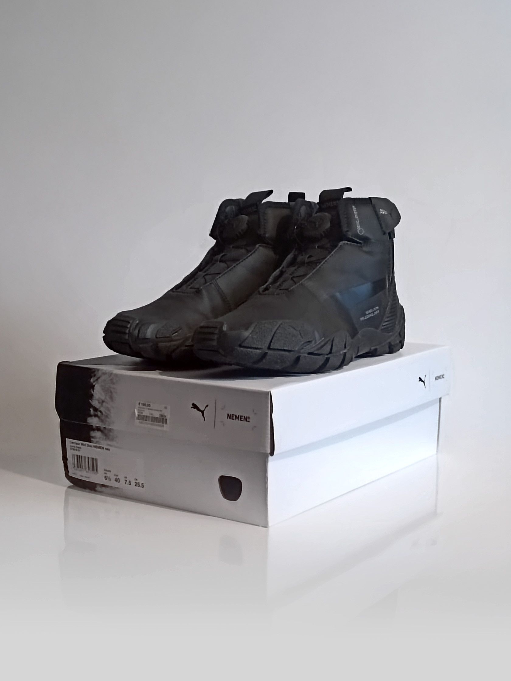 Nemen × Puma Puma NEMEN x Centaur Mid Disc 'Black' (2021) 375518-01 Size US 7.5 / EU 40-41 - 5 Thumbnail