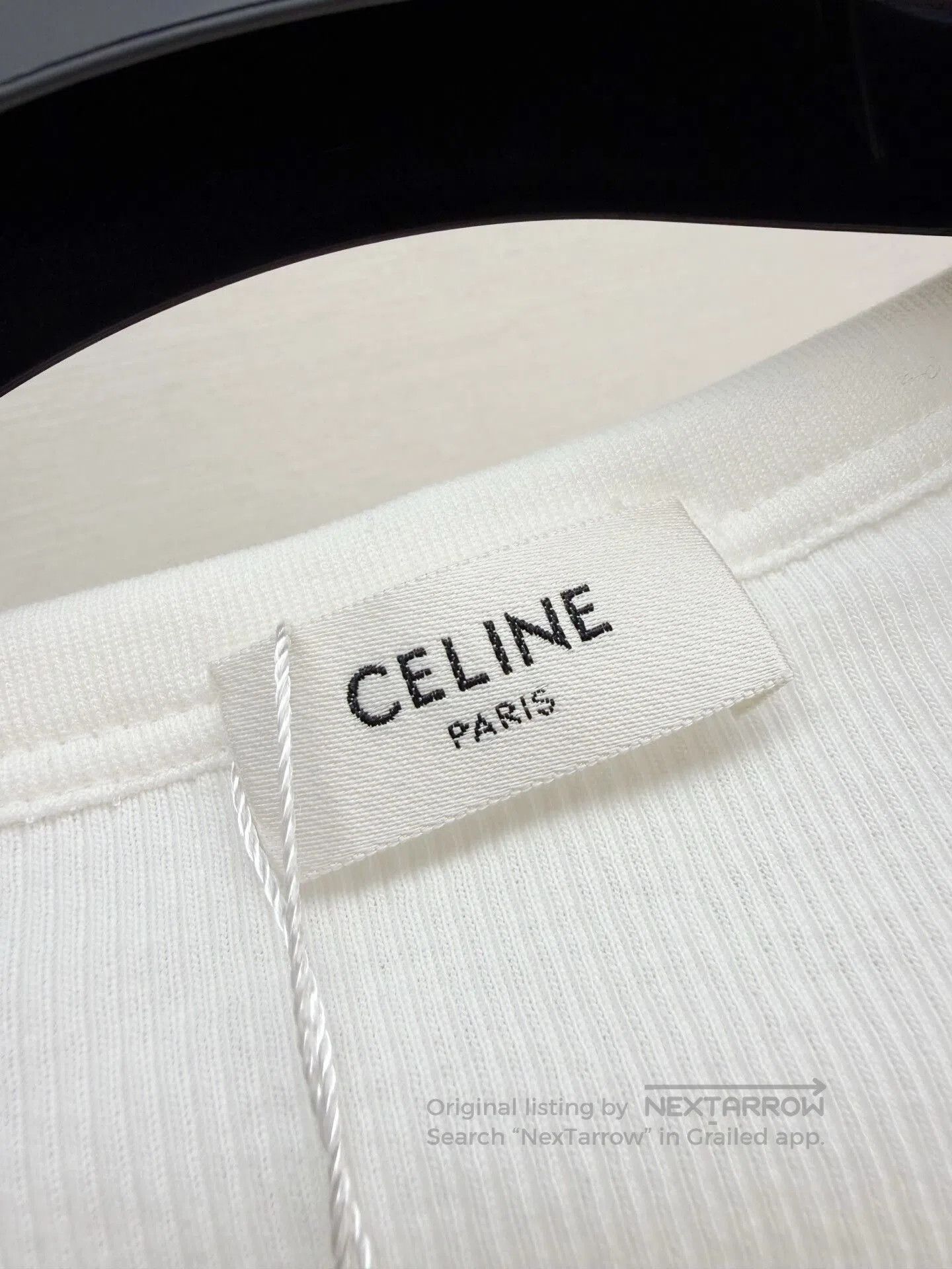 Celine Celine Triomphe Embroidery Long-Sleeve Top. Size US XL / EU 56 / 4 - 3 Thumbnail