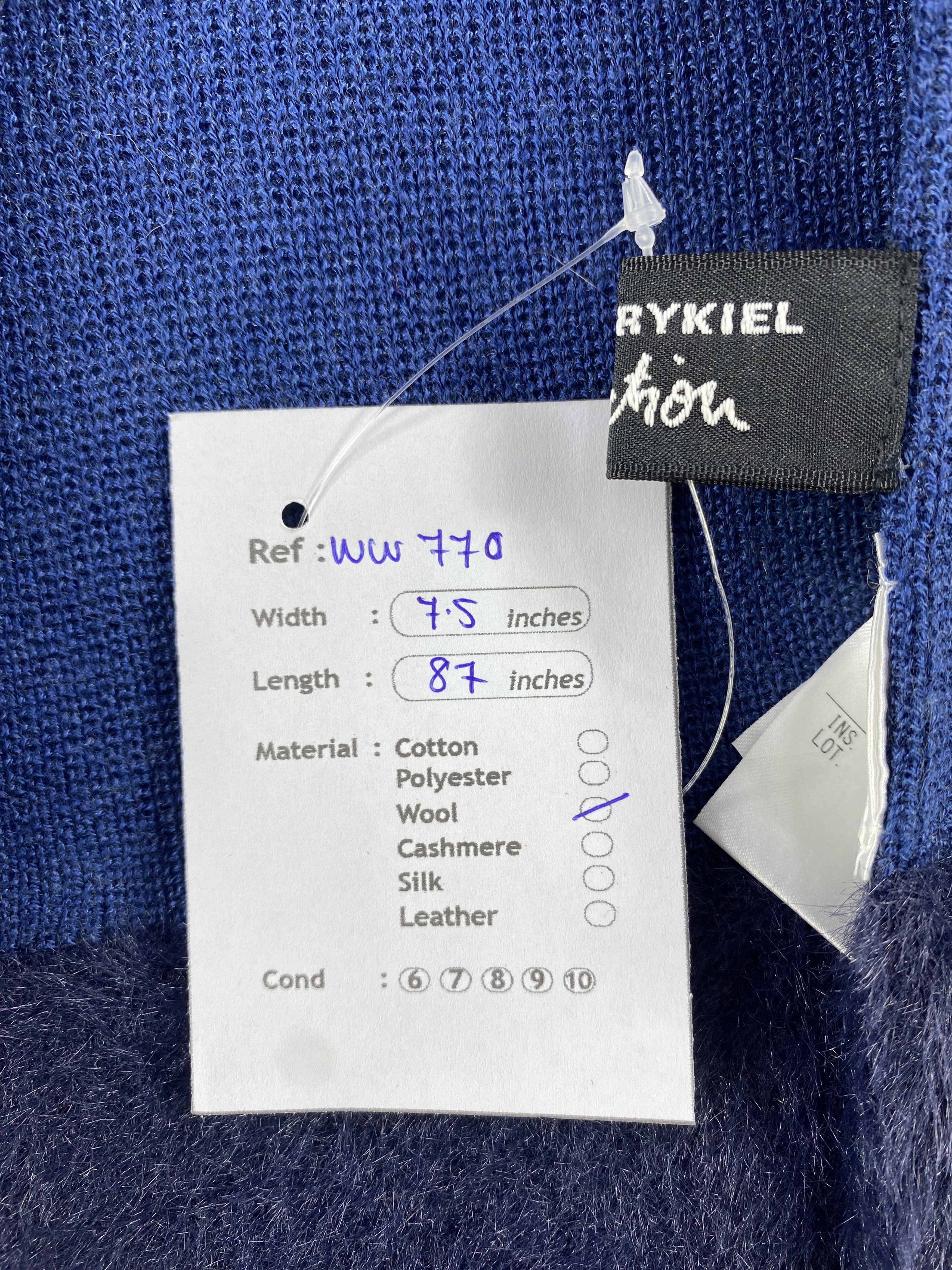 Vintage Sonia Rykiel Scarf / Muffler / Neckwear Size ONE SIZE - 7 Thumbnail