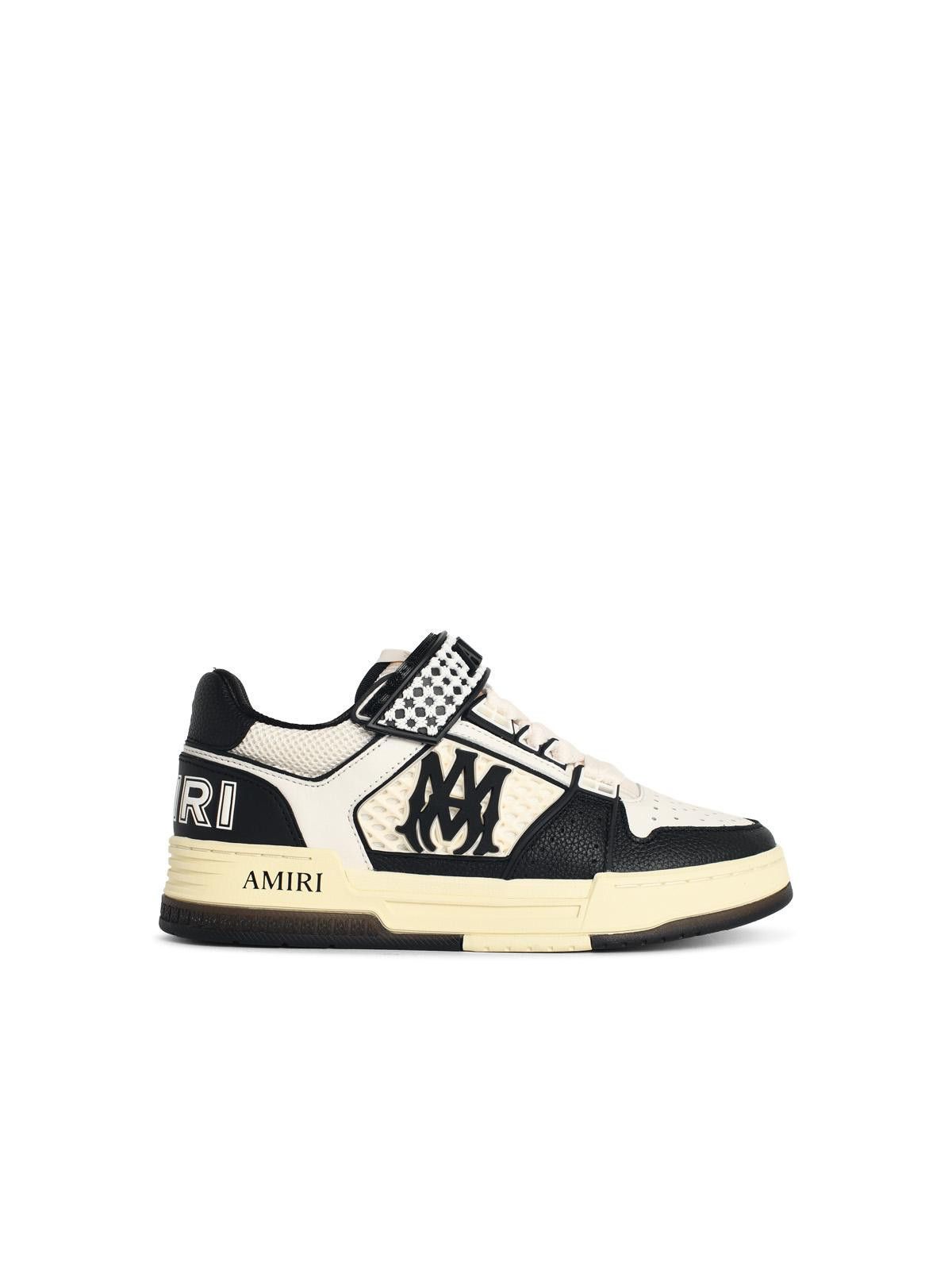 Amiri AMIRI 'Ma Skyline' Black Leather Sneakers Size US 12 / EU 45 - 1 Thumbnail