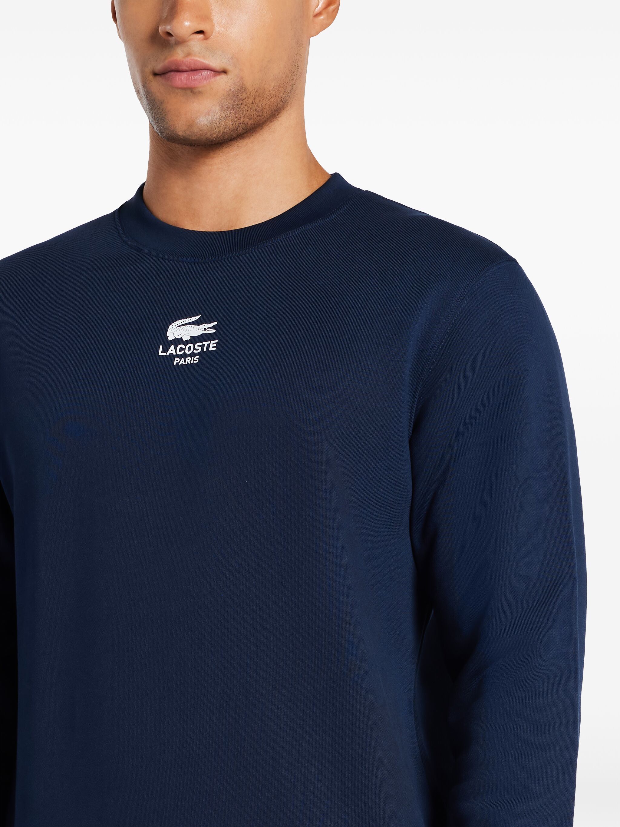 Lacoste o1s22i1n1124 Classic Fit Crewneck Sweatshirt in Blue Size US M / EU 48-50 / 2 - 5 Thumbnail