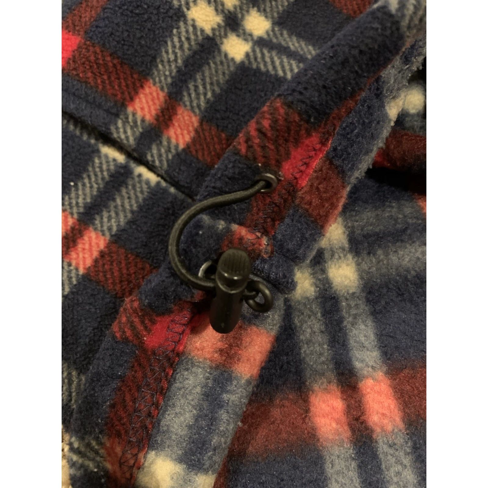 Chaps Chaps by Ralph Lauren Blue Plaid Fleece Jacket L Quilted Full Zip Size US L / EU 52-54 / 3 - 4 Thumbnail