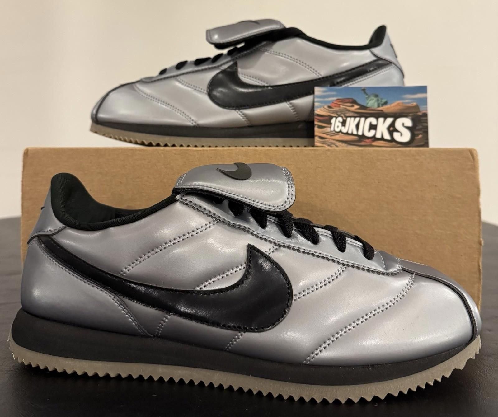 Nike Size 9 - Nike Cortez SE Tiempo Pack - Metallic Cool Grey Size US 9.5 / EU 42-43 - 1 Thumbnail