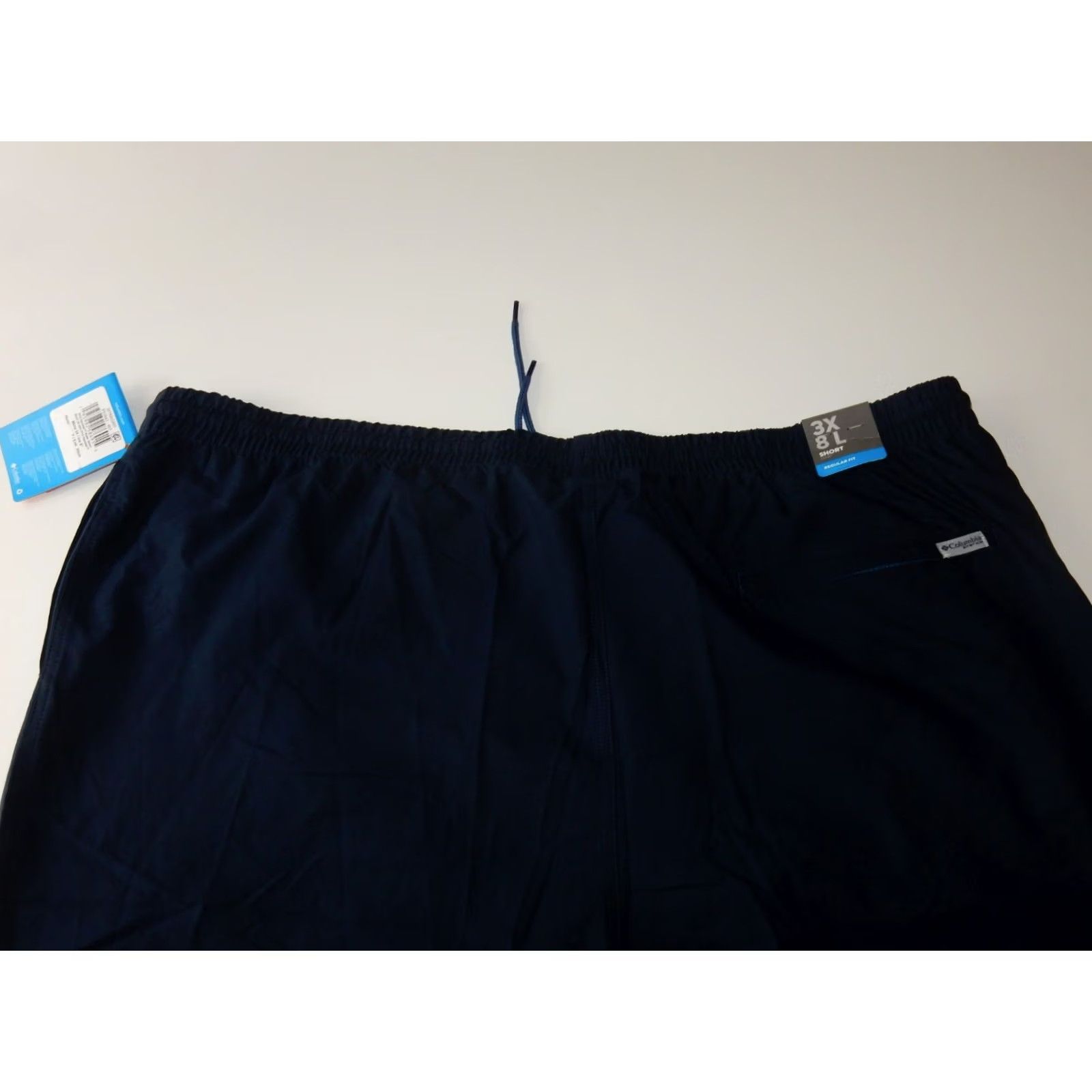 Vintage VINTAGE NWT Columbia PFG Men's Swim Trunks Solid Blue XXXL 43in Waist 21in Length 8in Inseam Mens Size US 31 - 2 Thumbnail