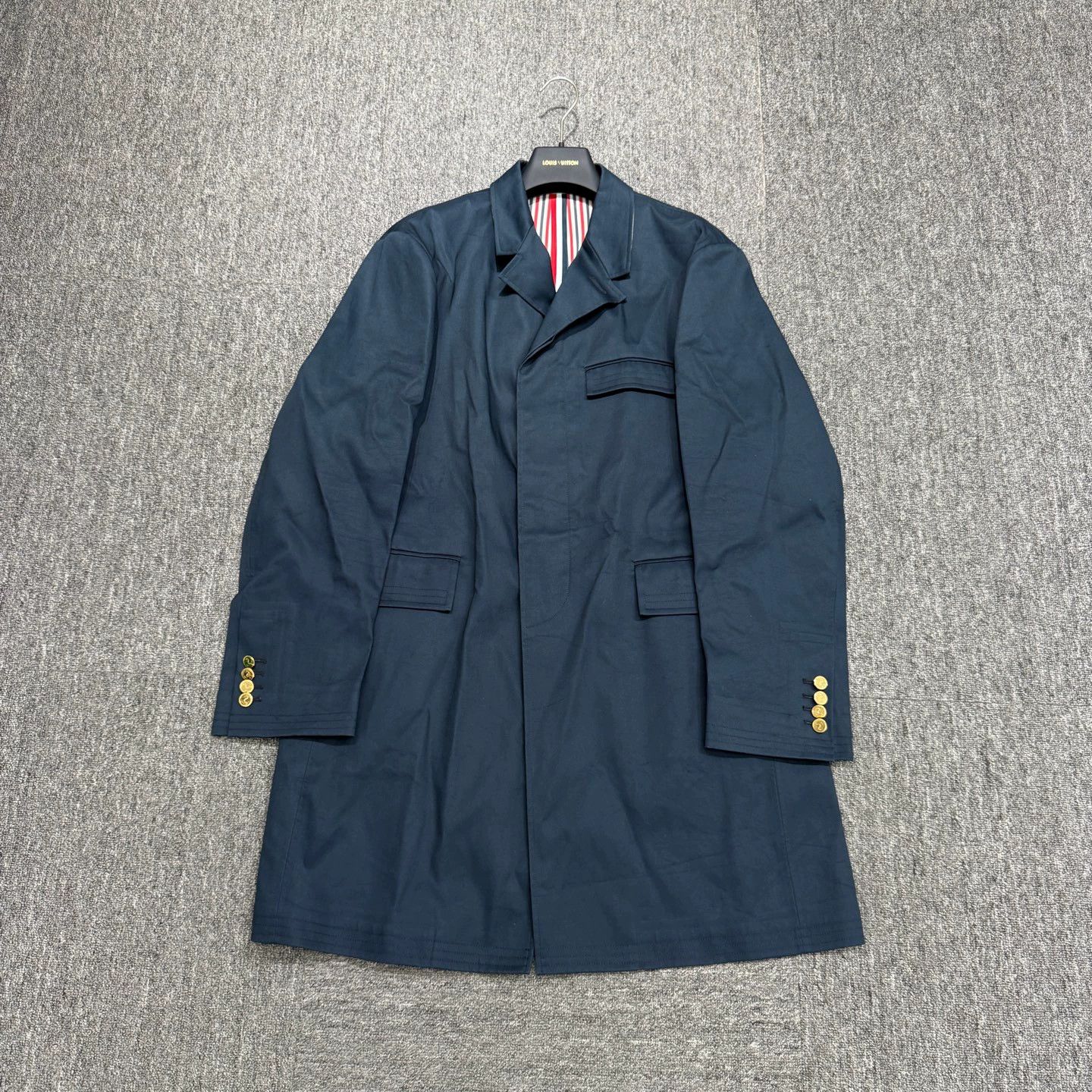 Thom Browne Thom Browne Trench Coat 3 99 New Size US L / EU 52-54 / 3 - 1 Thumbnail