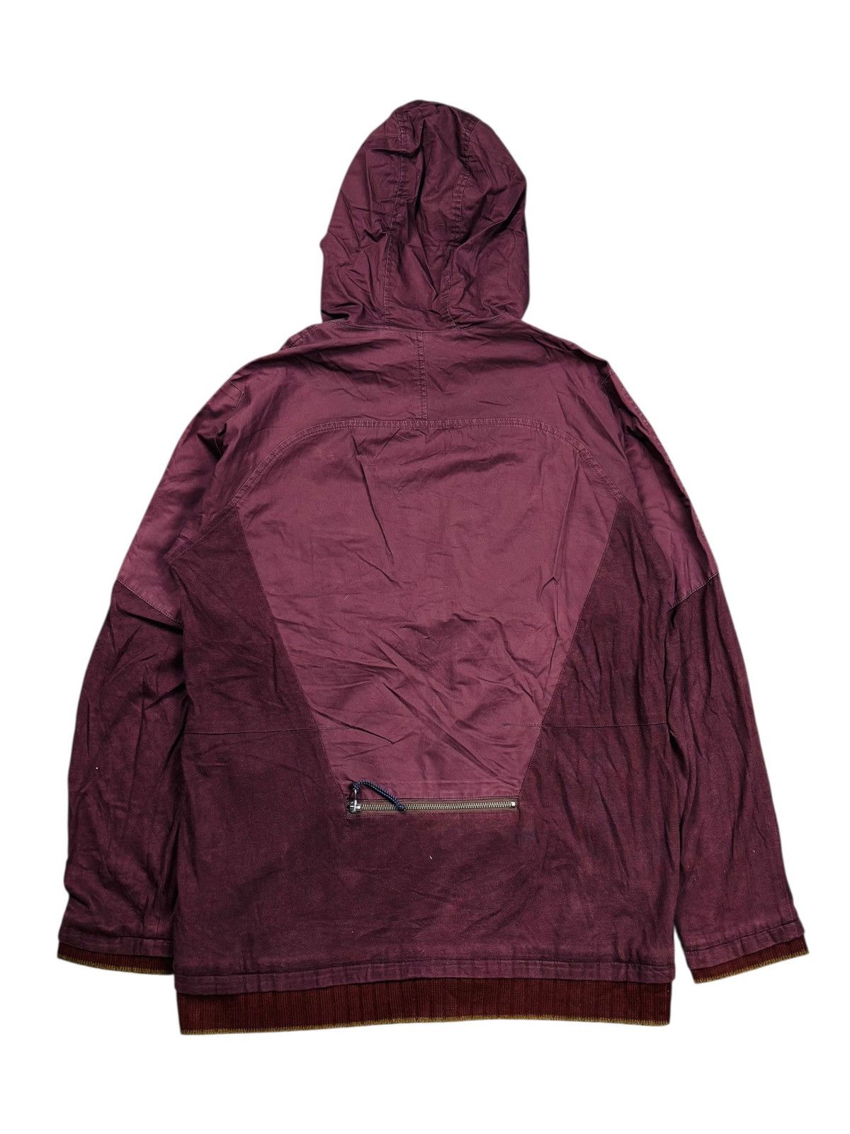BUFFALO BOBS 2000s PPFM - Apocalypse Style Red Wine Cargo Jacket Size US M / EU 48-50 / 2 - 4 Thumbnail