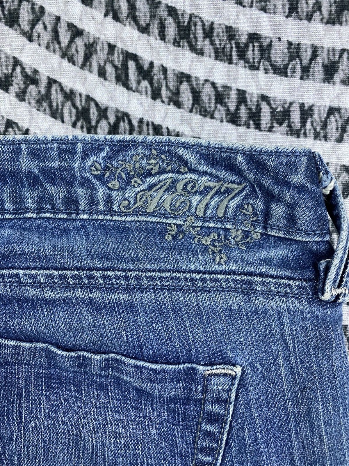 American Eagle Outfitters Vtg American Eagle Denim Blue Bootcut Jeans Size 33" - 12 Thumbnail