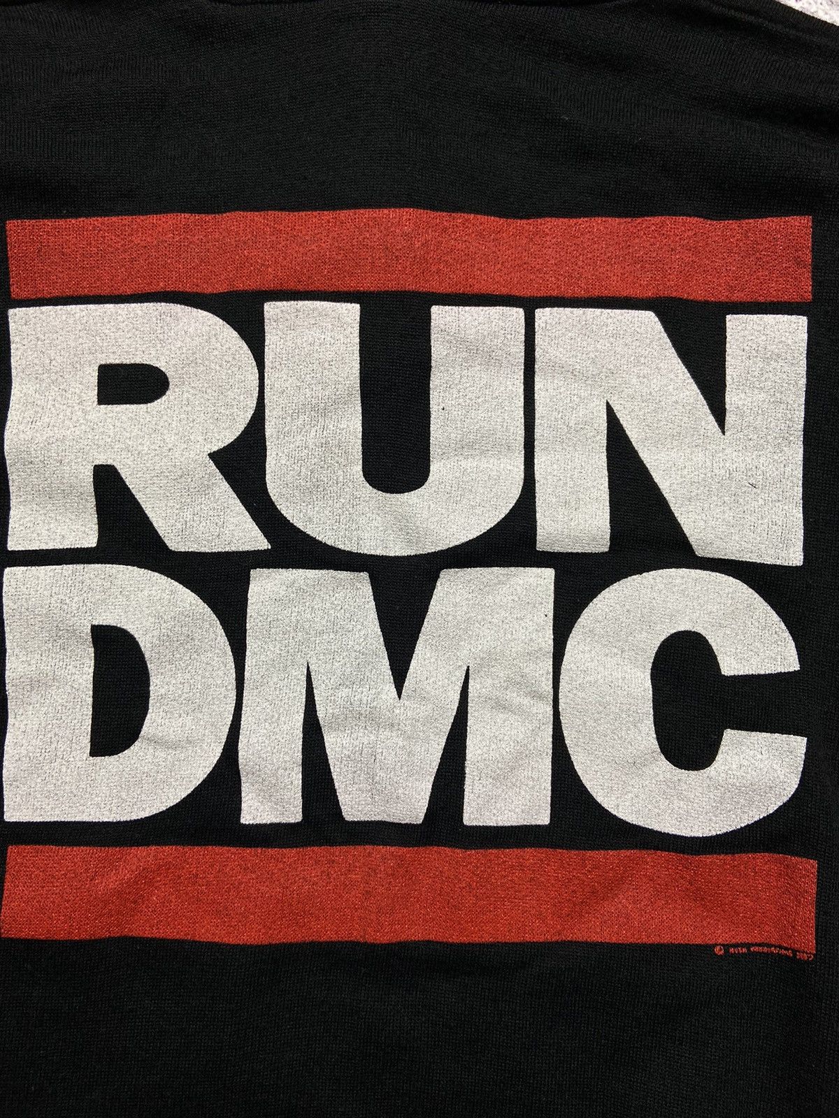 Rap Tees Vintage 80s RUN DMC Rap Hoodie Rare Hip Hop Y2K Style Gang Size US S / EU 44-46 / 1 - 15 Thumbnail