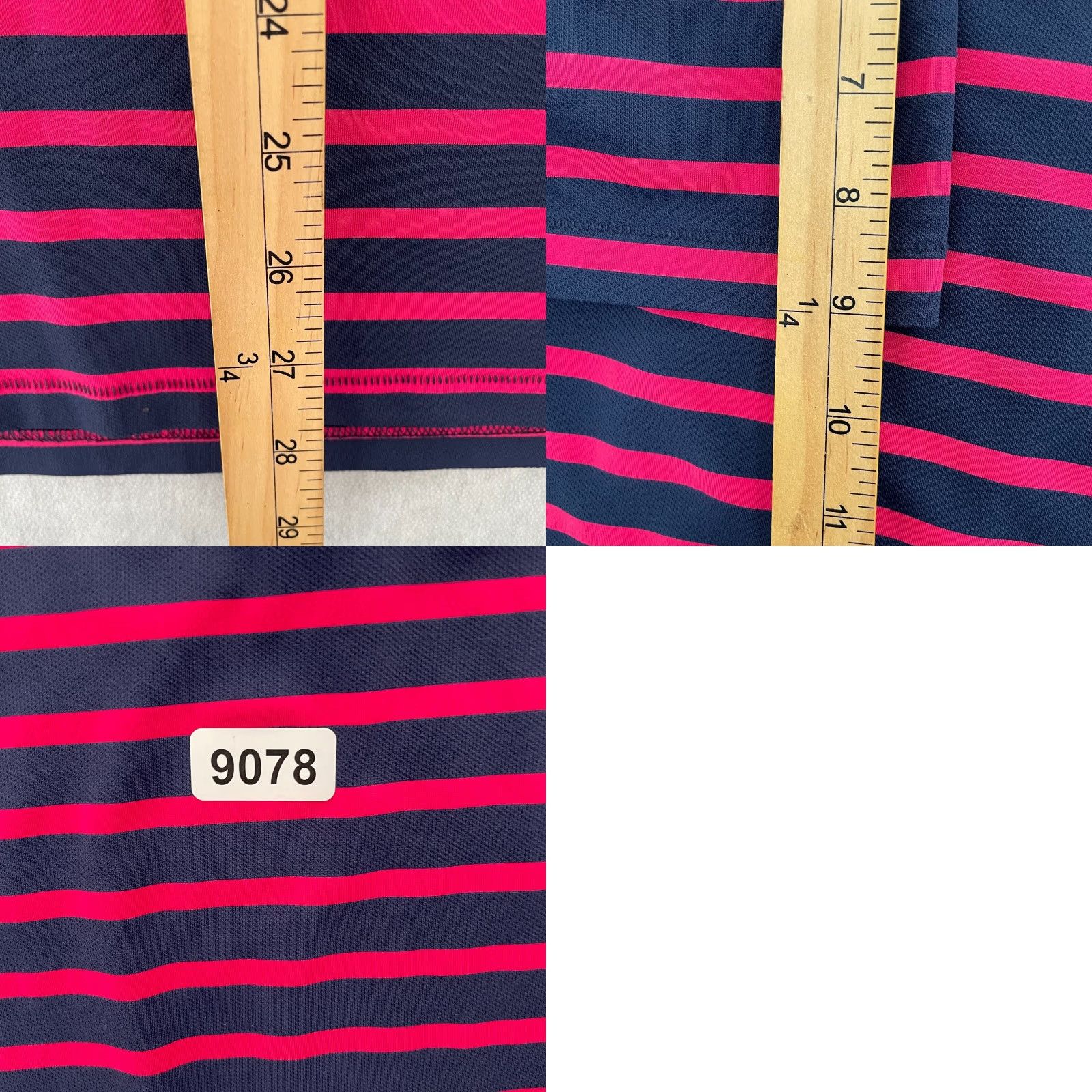 G/FORE VINTAGE G/Fore Polo Shirt Adult XL Red Blue Striped Short Sleeve Button Logo Casual Mens Size US XL / EU 56 / 4 - 8 Thumbnail