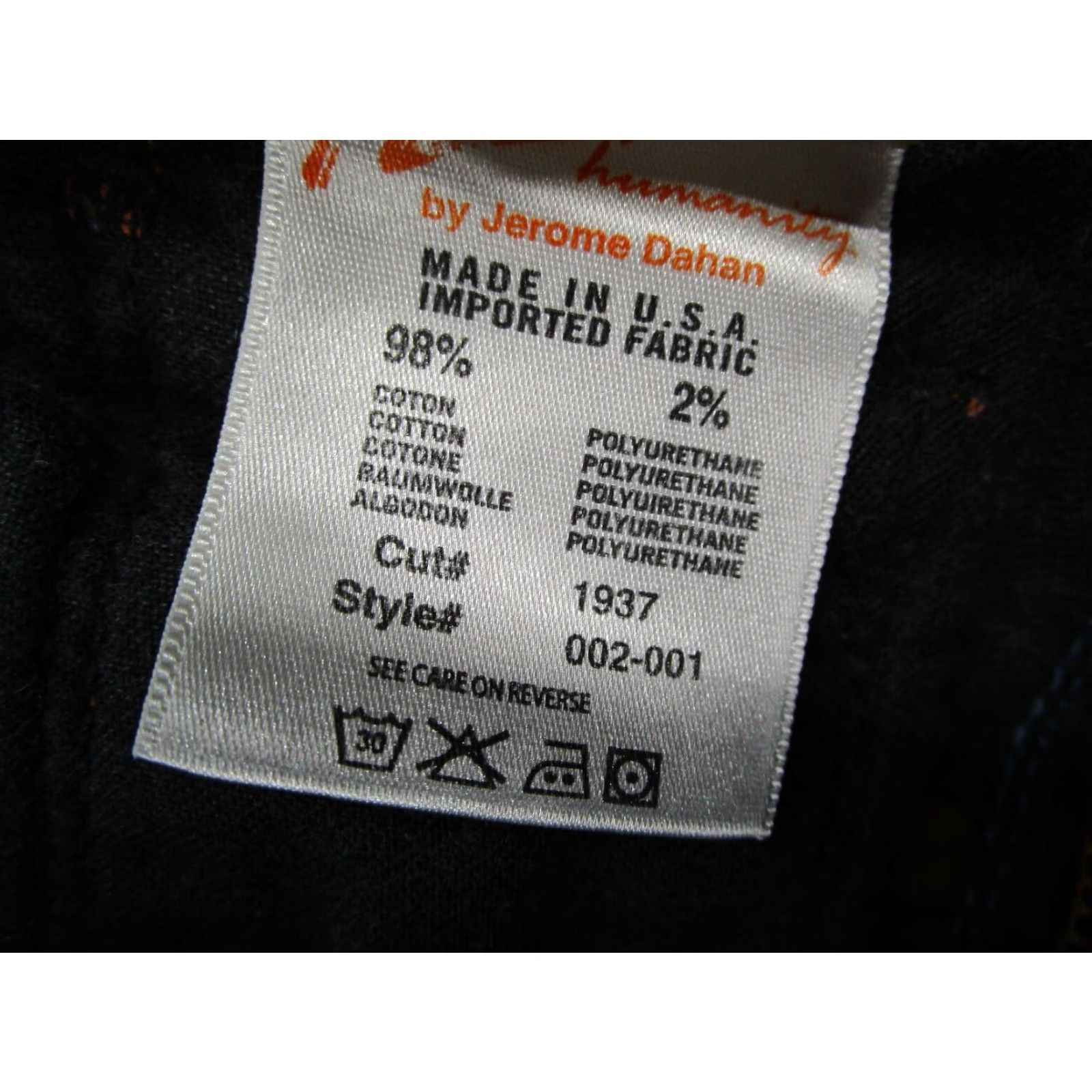 Citizens Of Humanity Citizens of Humanity Women's Blue Low Waist Flared Jeans Distressed Cotton Blend Size 28 Size 28" / US 6 / IT 42 - 5 Thumbnail