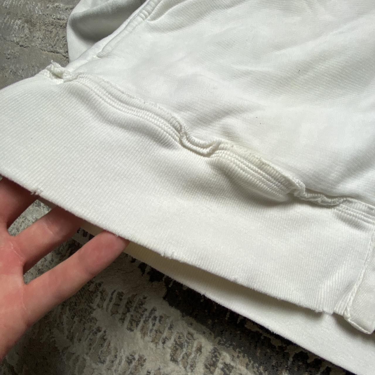 Japanese Brand 00s Embroidered Zip Hoodie White L Size US L / EU 52-54 / 3 - 7 Thumbnail