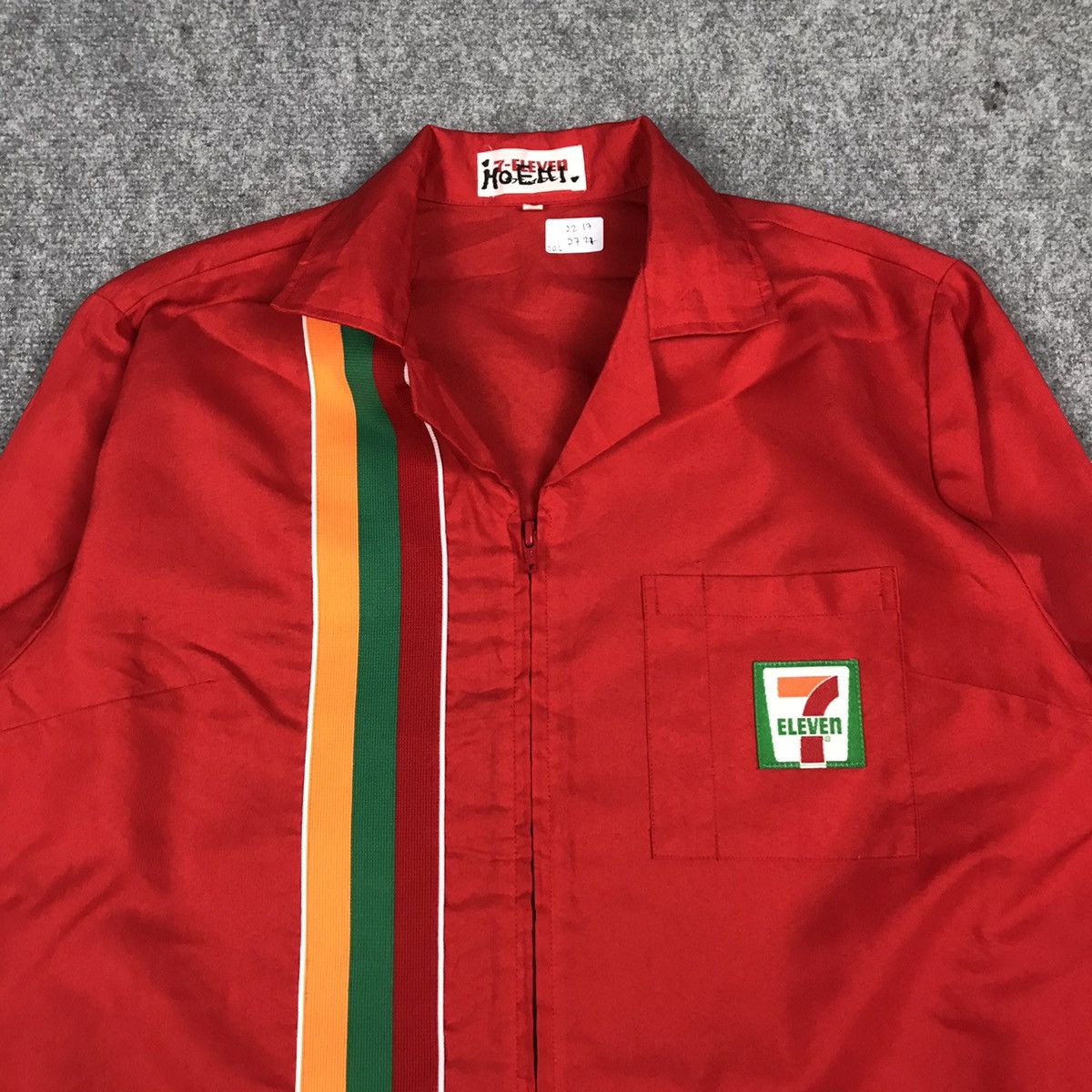 Japanese Brand Vintage 7 Eleven Japan Uniform Work Jacket Size US M / EU 48-50 / 2 - 2 Thumbnail