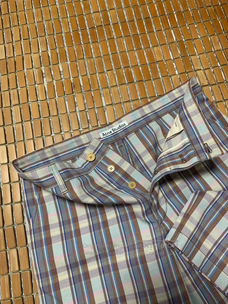 Acne Studios Acne Studios Wool blend checkered casual pants Size US 30 / EU 46 - 3 Thumbnail