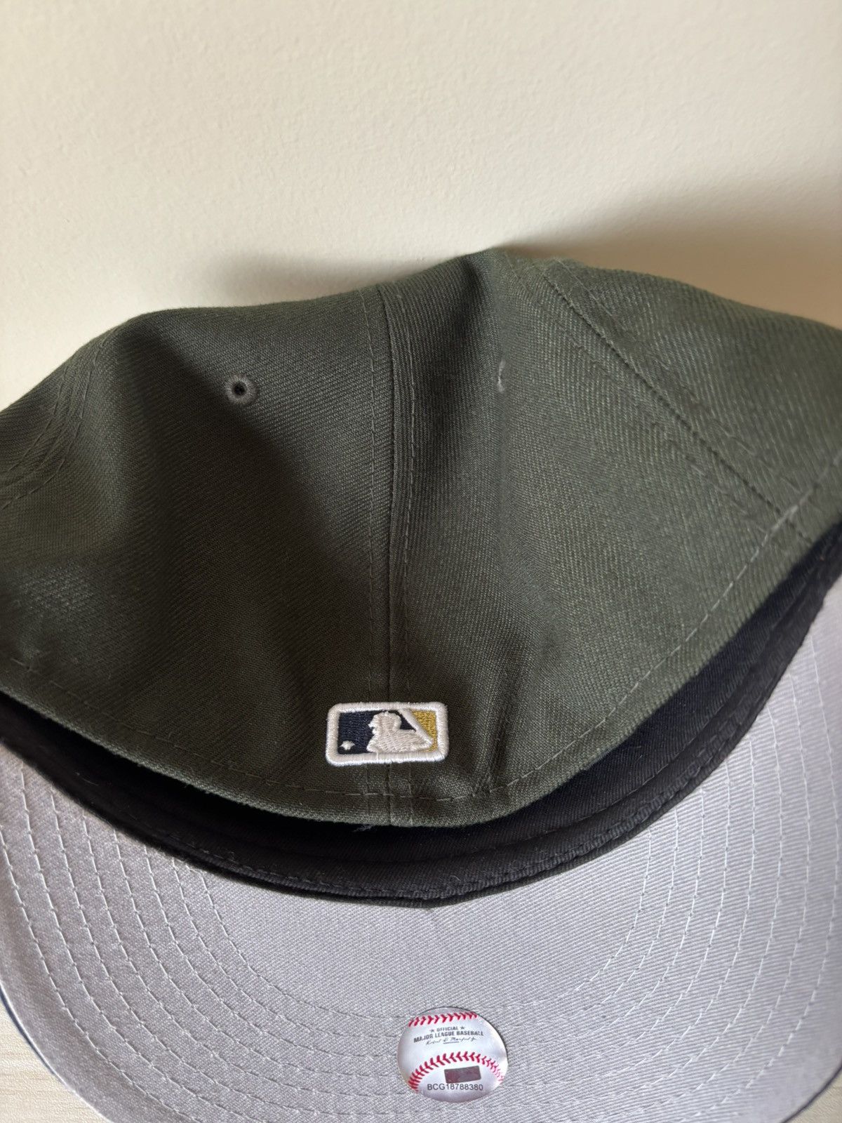 Topperz Milwaukee Brewers Fitted Size 7 1/2 Size ONE SIZE - 4 Thumbnail