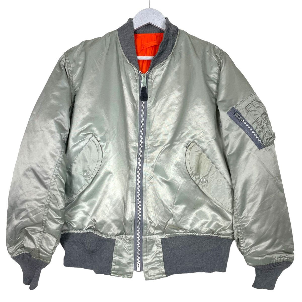 Buzz Rickson's × Japanese Brand 💥80s CORINTH MFG RIOT FLIGHT BOMBER JACKET Size US M / EU 48-50 / 2 - 1 Thumbnail