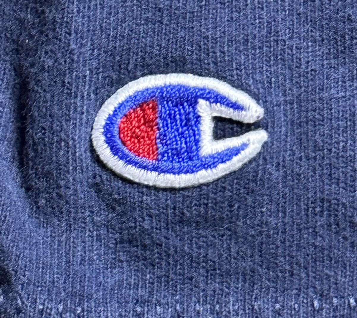 Champion × Vintage Vintage 90’s Champion Script Logo Blue Shirt size XL Size US XL / EU 56 / 4 - 7 Thumbnail