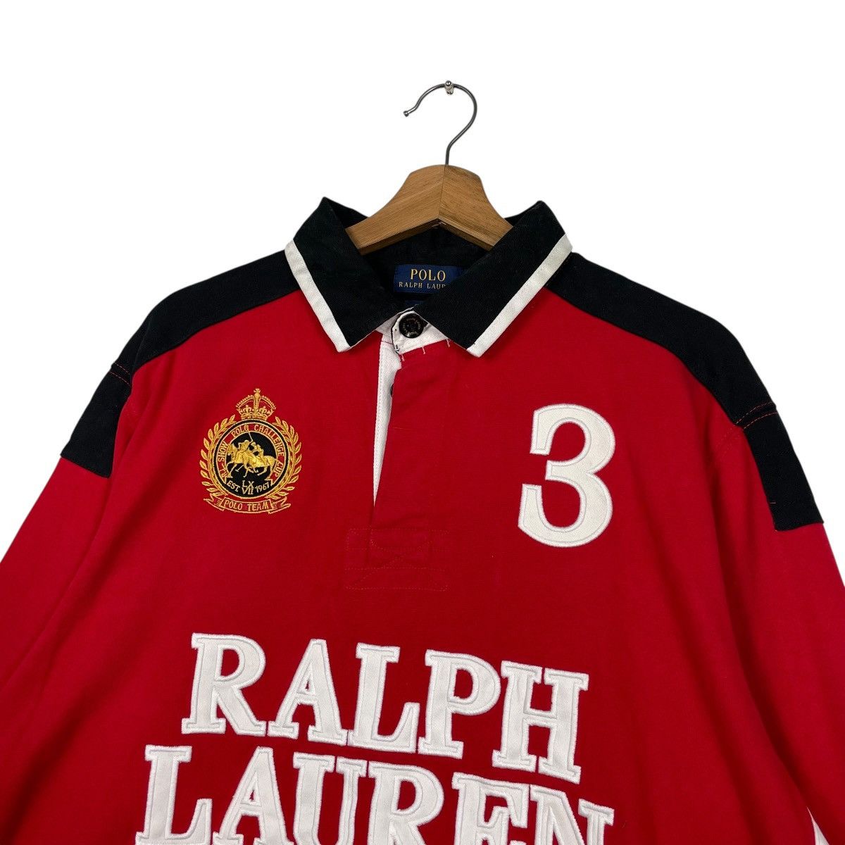 Polo Ralph Lauren Polo Ralph Lauren big Logo Sweater Size US XL / EU 56 / 4 - 7 Thumbnail