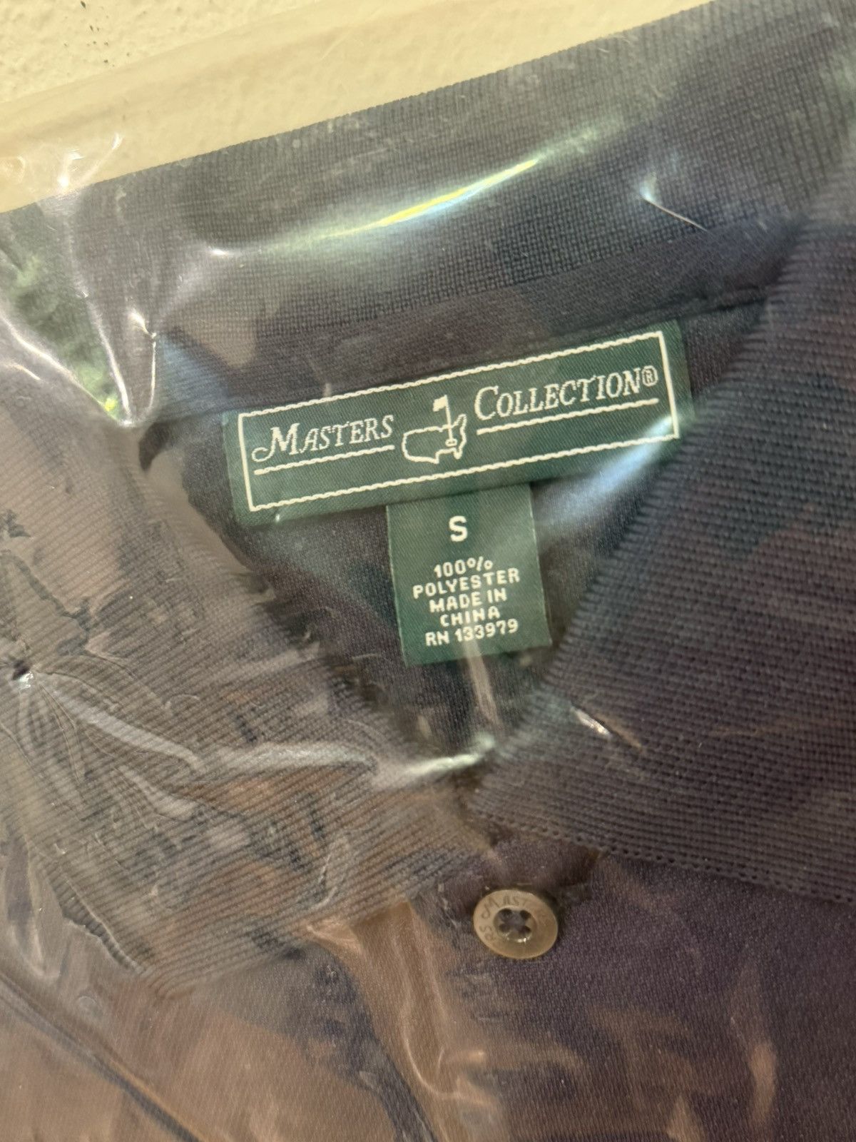 The Masters Vintage Masters Collection Golf Navy Polo Shirt size Small Size US S / EU 44-46 / 1 - 4 Thumbnail