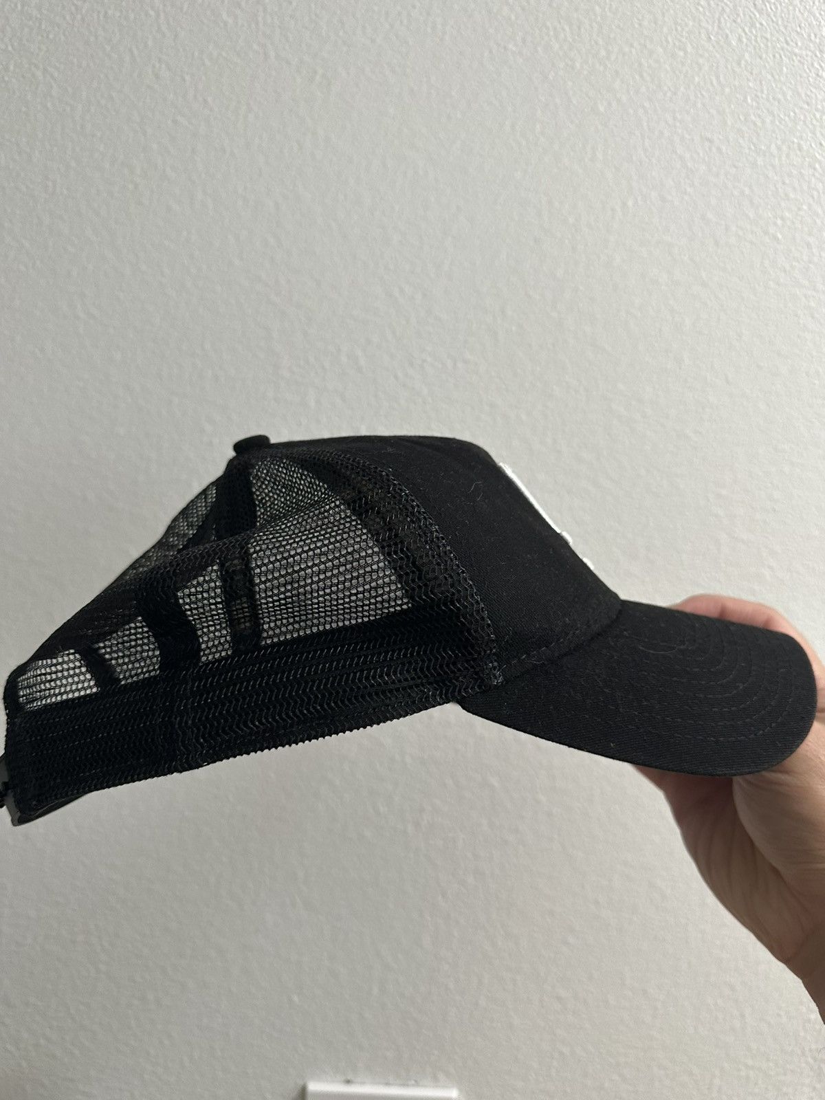 New Era Los Angeles Dodgers Black Trucker Hat Size ONE SIZE - 4 Thumbnail