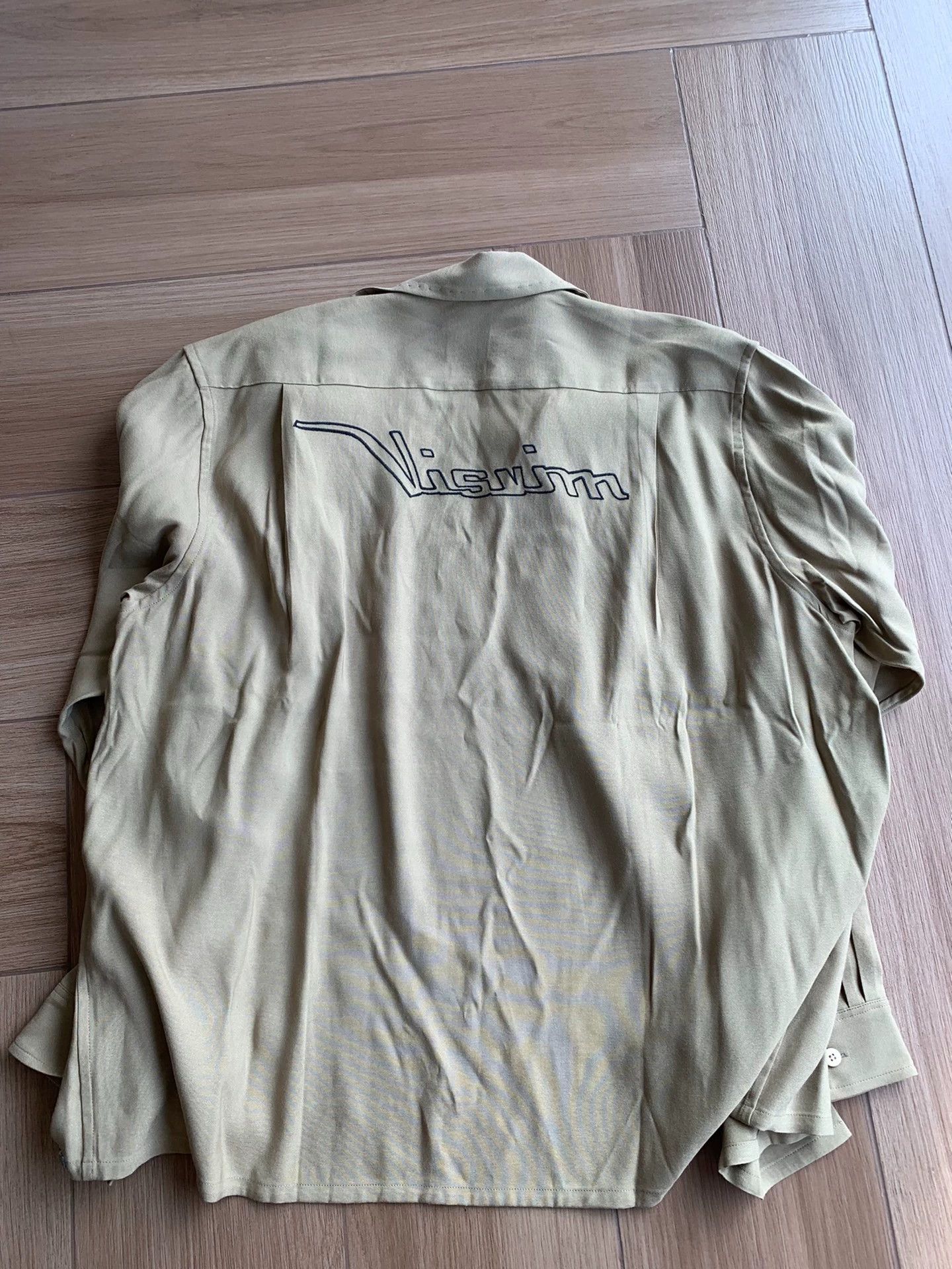 Visvim VISVIM KEESEY SP SHIRT L/S RAYON LTR EMB NEW 4 25ss Size US XL / EU 56 / 4 - 2 Thumbnail