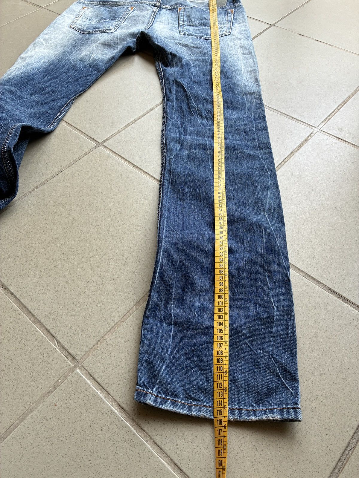 Diesel DIESEL SAFADO "Blue Eyecons" 0827V - Made in Italy - W33 L34 Size US 33 - 13 Thumbnail