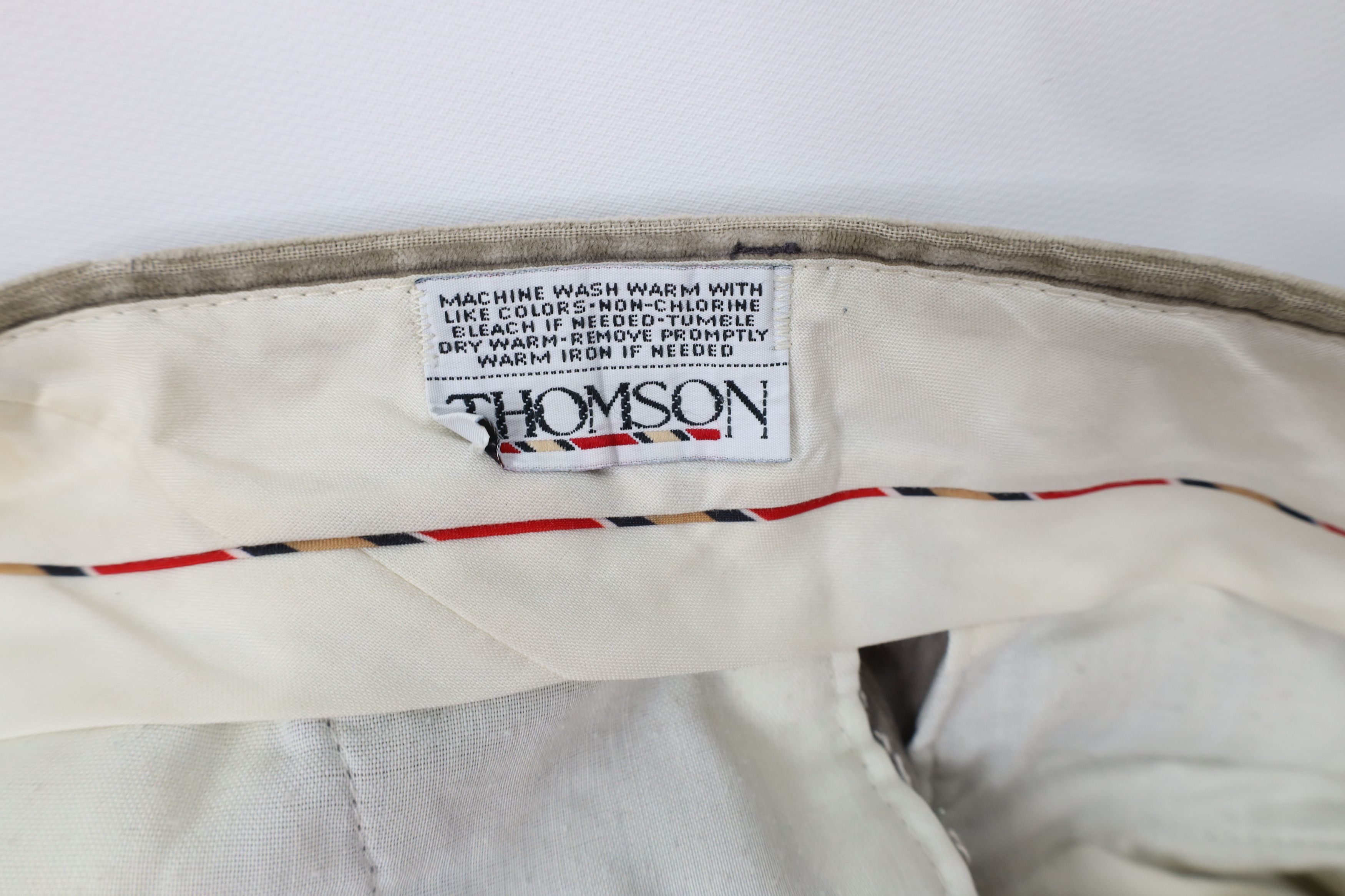 Vintage Vintage 70s Streetwear Wide Leg Corduroy Chino Pants USA Size US 32 / EU 48 - 10 Thumbnail