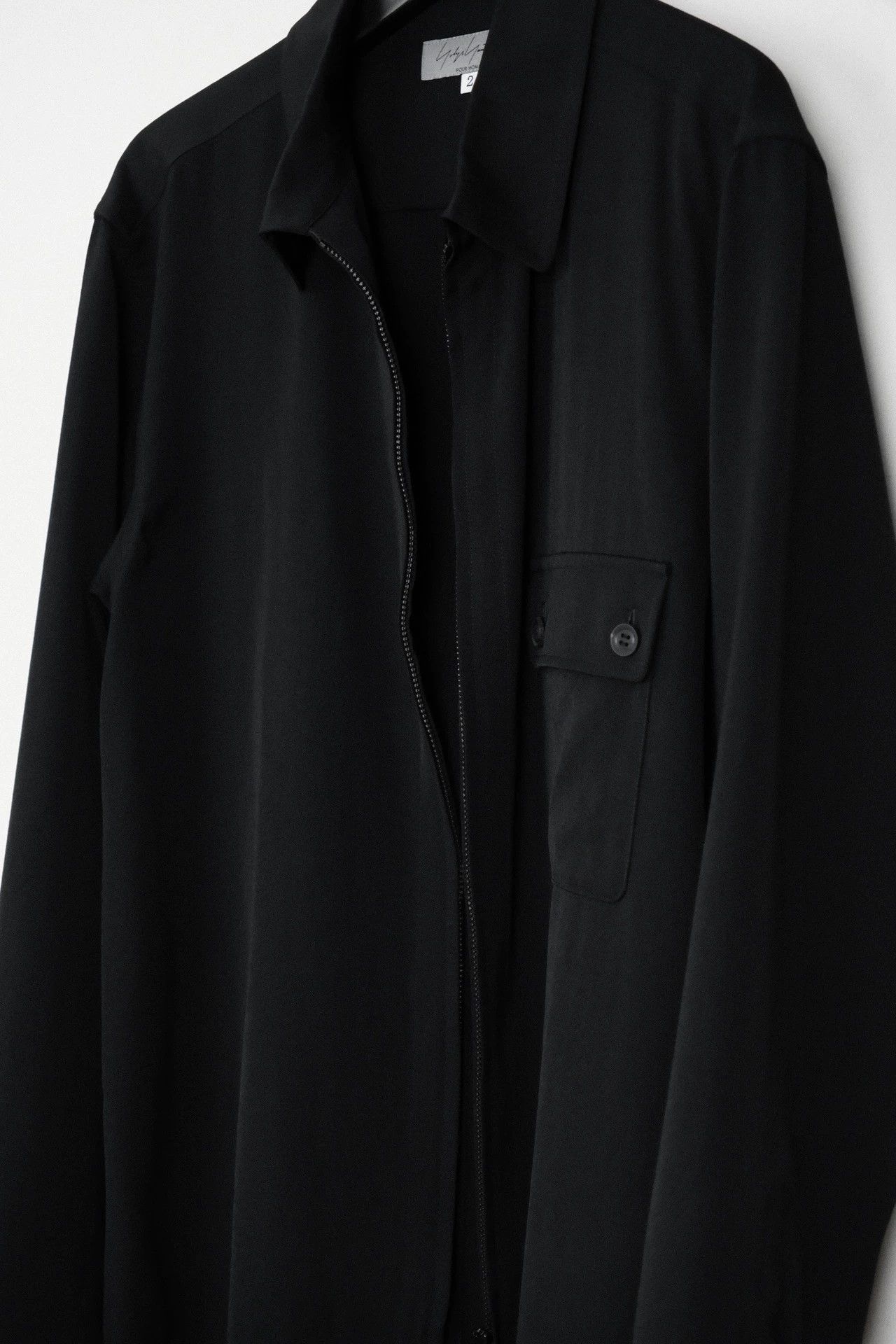Yohji Yamamoto Yohji 25ss Vintage Wool Zip Shirt Jacket Men's Size US M / EU 48-50 / 2 - 2 Thumbnail