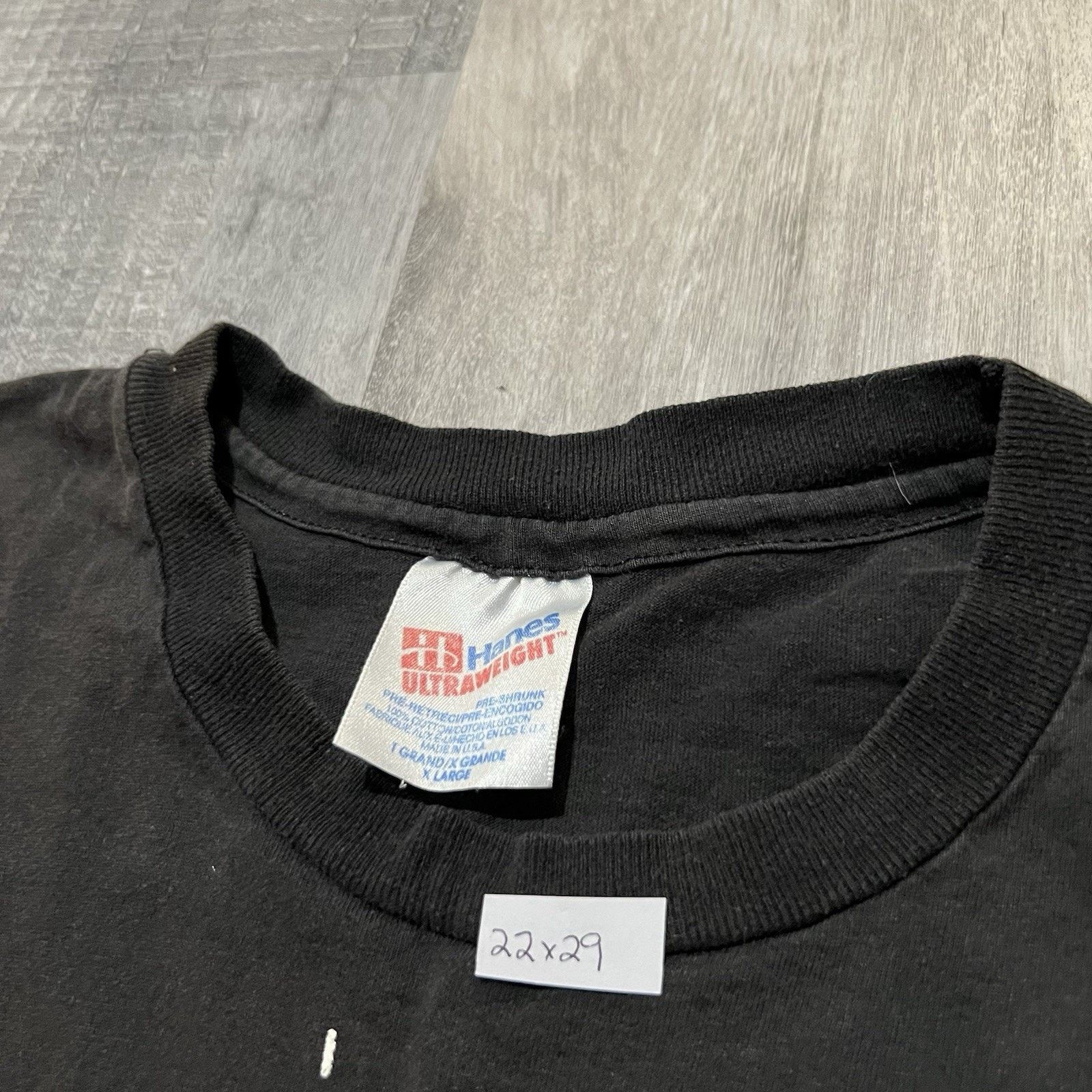 Hanes VTG Chicago World Tour 1993 Single Stitch 90s T Shirt XL Size US XL / EU 56 / 4 - 5 Thumbnail