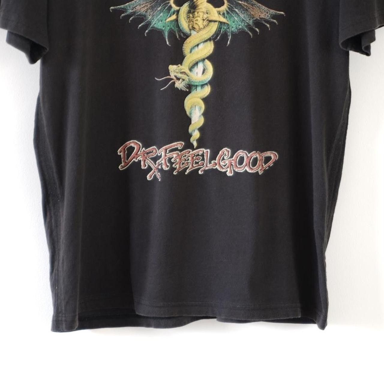 Band Tees × Vintage Vintage 00s Motley Crüe ‘Doctor Feelgood’ Graphic Band Tee Size US M / EU 48-50 / 2 - 4 Thumbnail