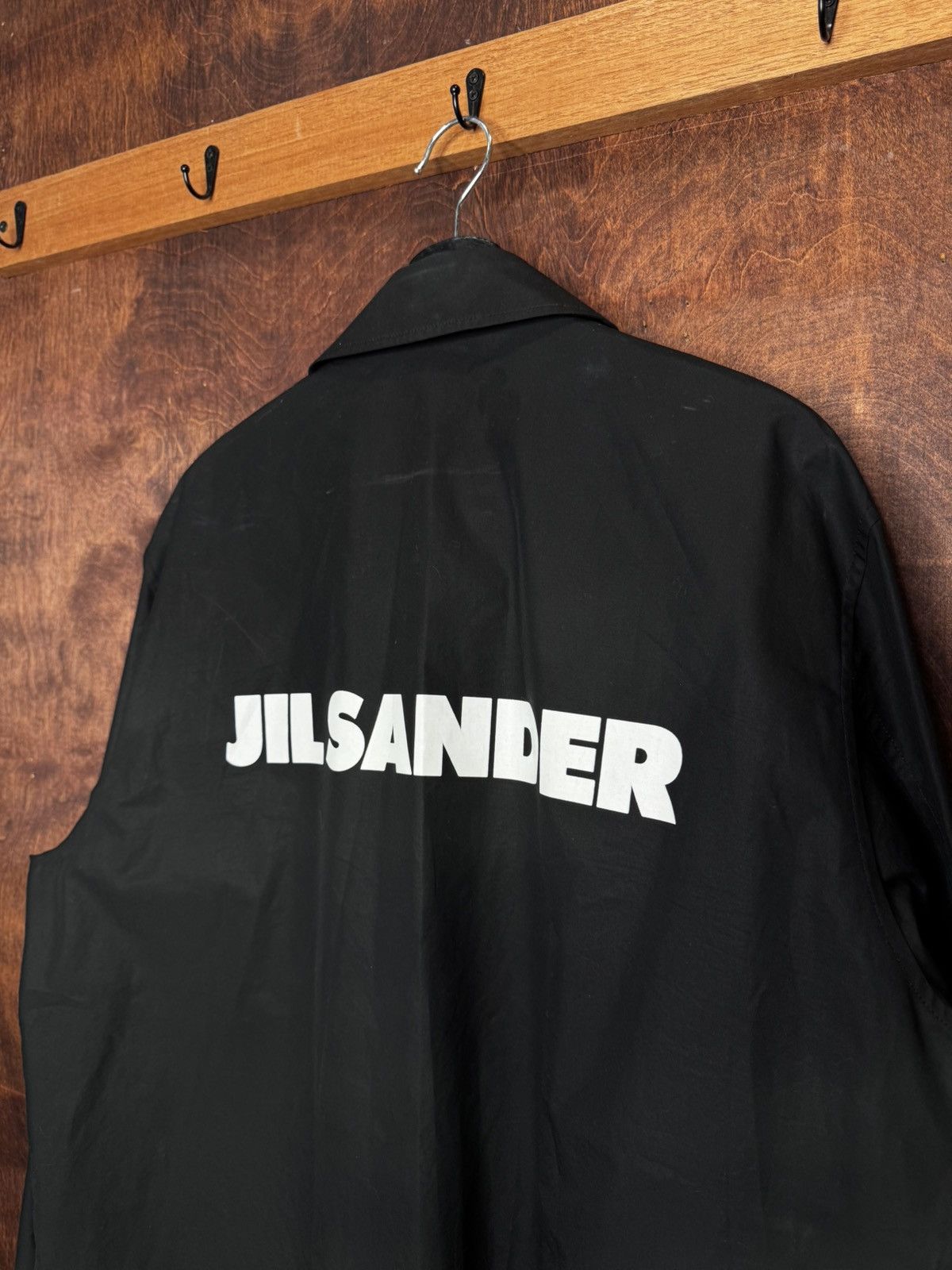 Jil Sander Jil Sander Logo Coach Jacket Size US M / EU 48-50 / 2 - 2 Thumbnail