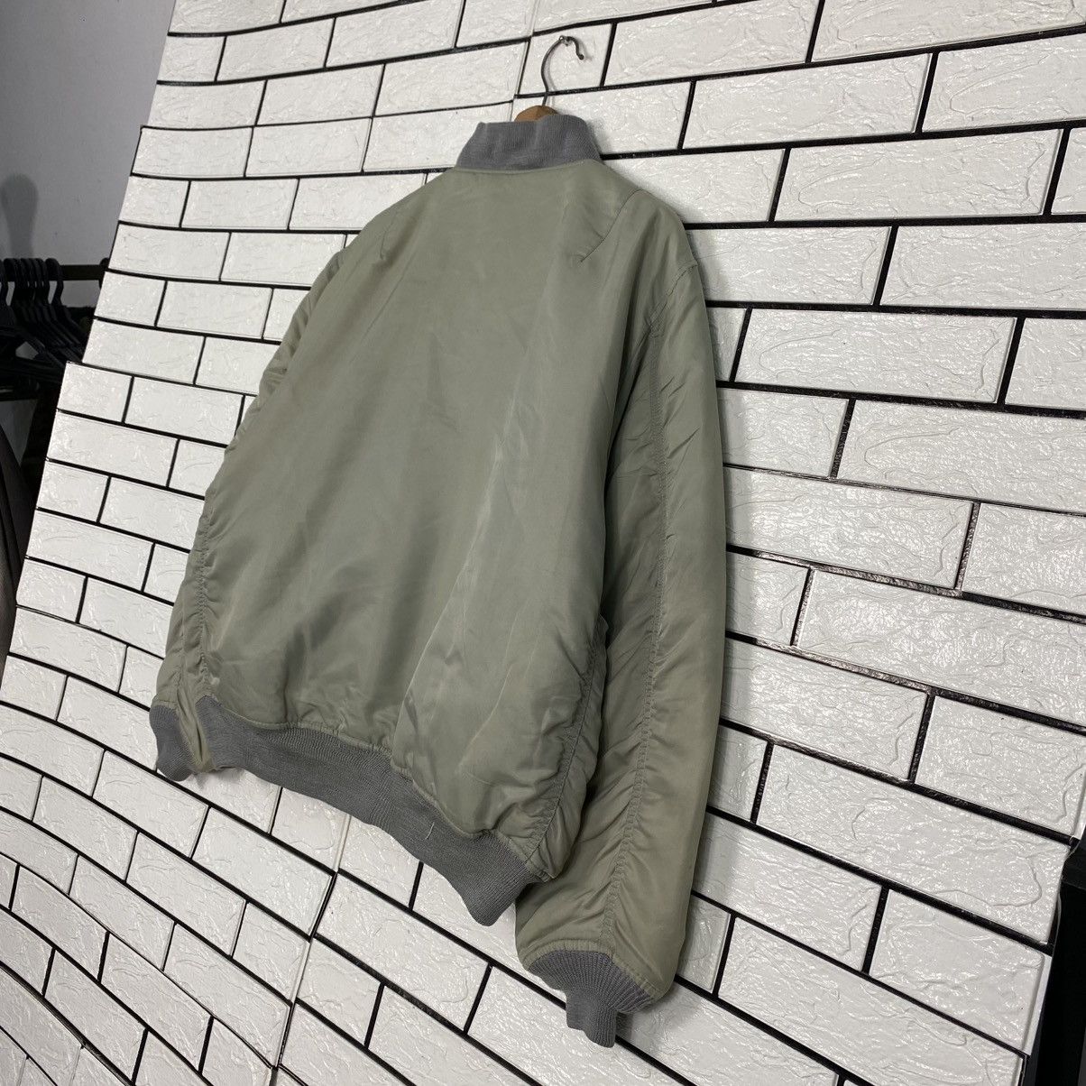 Japanese Brand 📌Vintage Ma-1 Bomber Jacket Military Unbranded Issey Miyake Size US L / EU 52-54 / 3 - 11 Thumbnail
