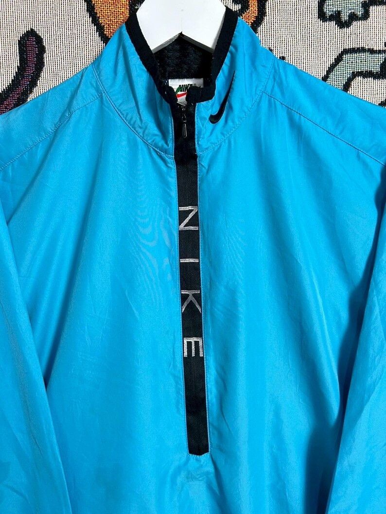Nike Vintage 90s Nike Half Zip Jacket size S Size US S / EU 44-46 / 1 - 3 Thumbnail