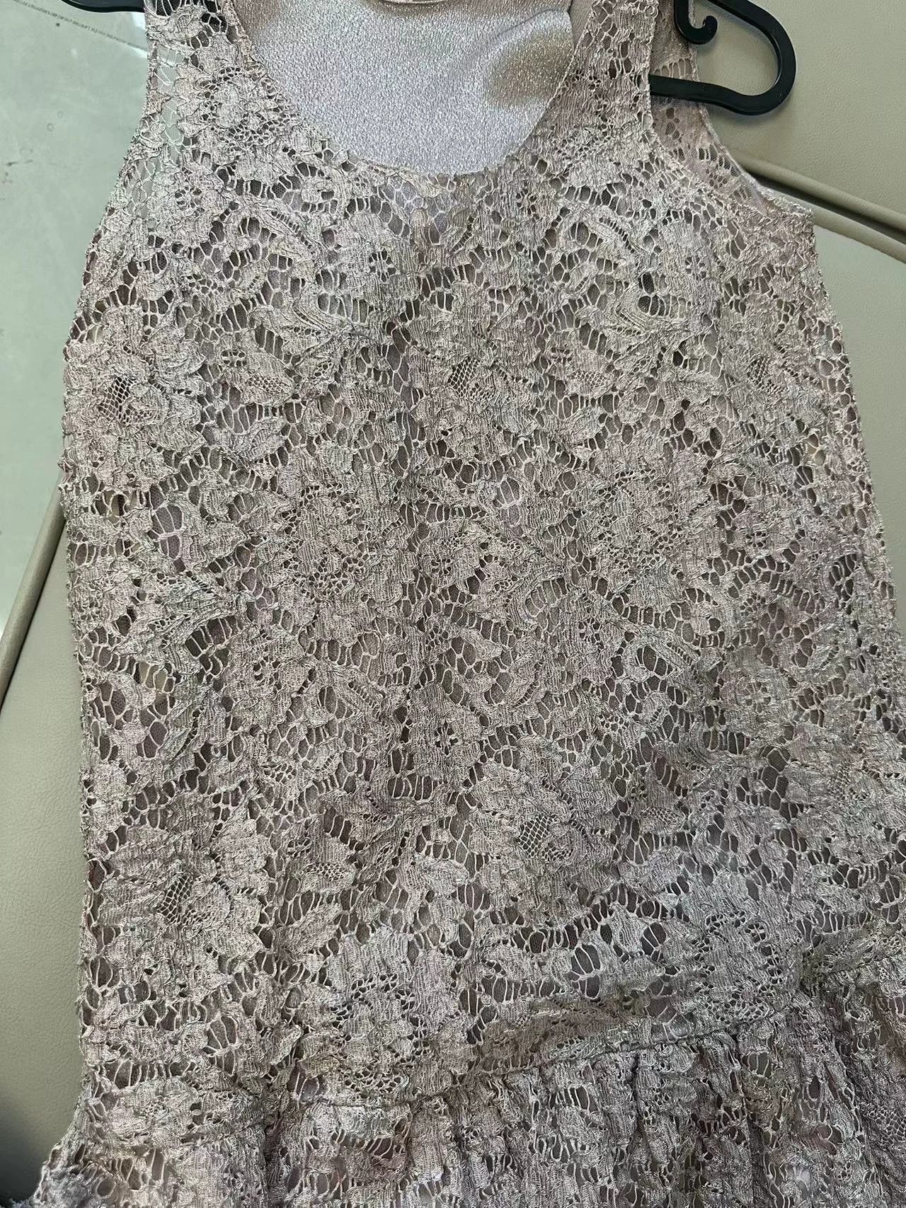 Valentino Valentino Pale Purple Lace Dress Size XS / US 0-2 / IT 36-38 - 3 Thumbnail