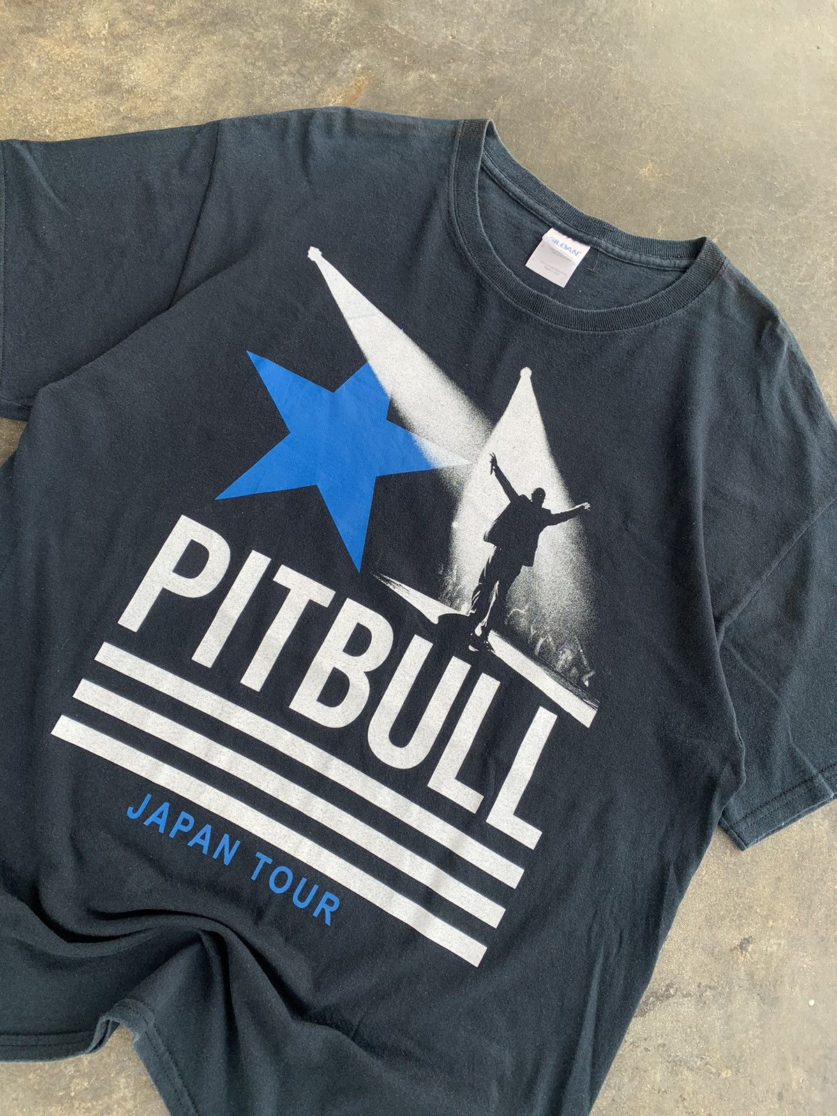 Band Tees PITBULL RAPTESS Japanese tour 2013 Size US L / EU 52-54 / 3 - 3 Thumbnail
