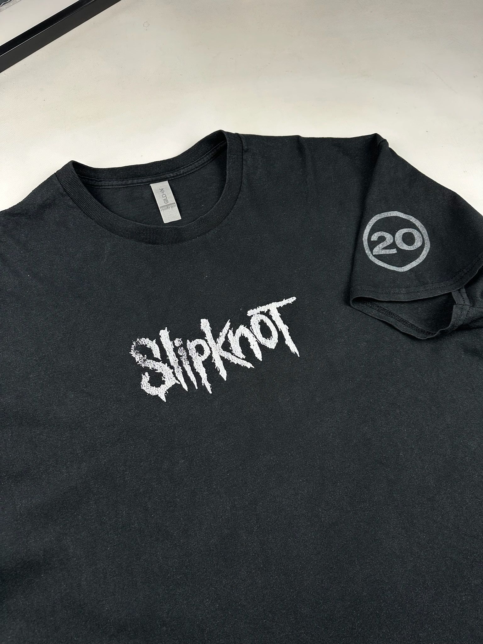 Slipknot Slipknot T Shirt Big Logo Baggy Size L Black Men Band Tee Size US XL / EU 56 / 4 - 1 Thumbnail
