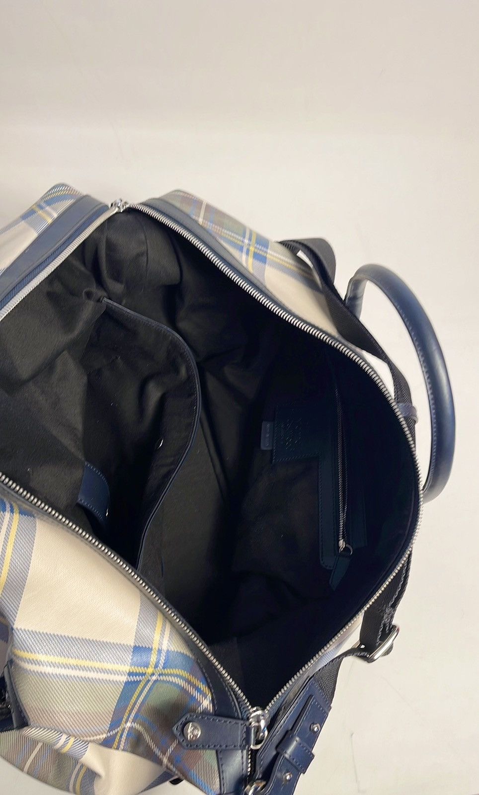 Vivienne Westwood Vivienne Westwood GREEN/blue Tartan Duffle bag NWT SS13 Size ONE SIZE - 17 Thumbnail