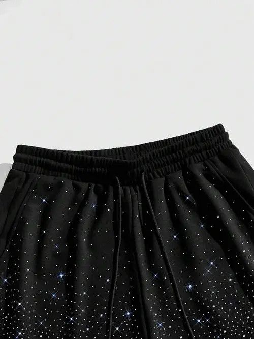 Jean Galaxy unique drip drill shorts Size US 32 / EU 48 - 4 Thumbnail