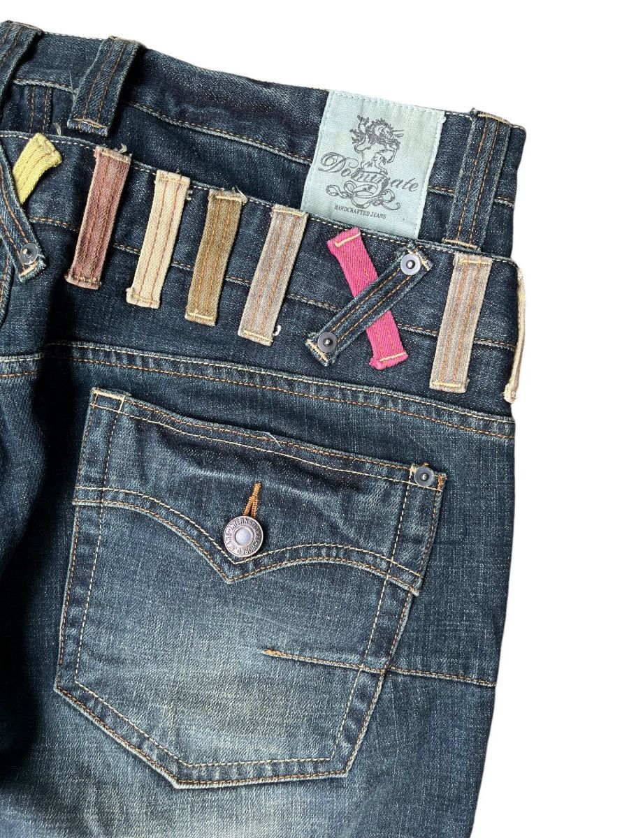 Japanese Brand Dominate double waist jeans Size US 34 / EU 50 - 9 Thumbnail