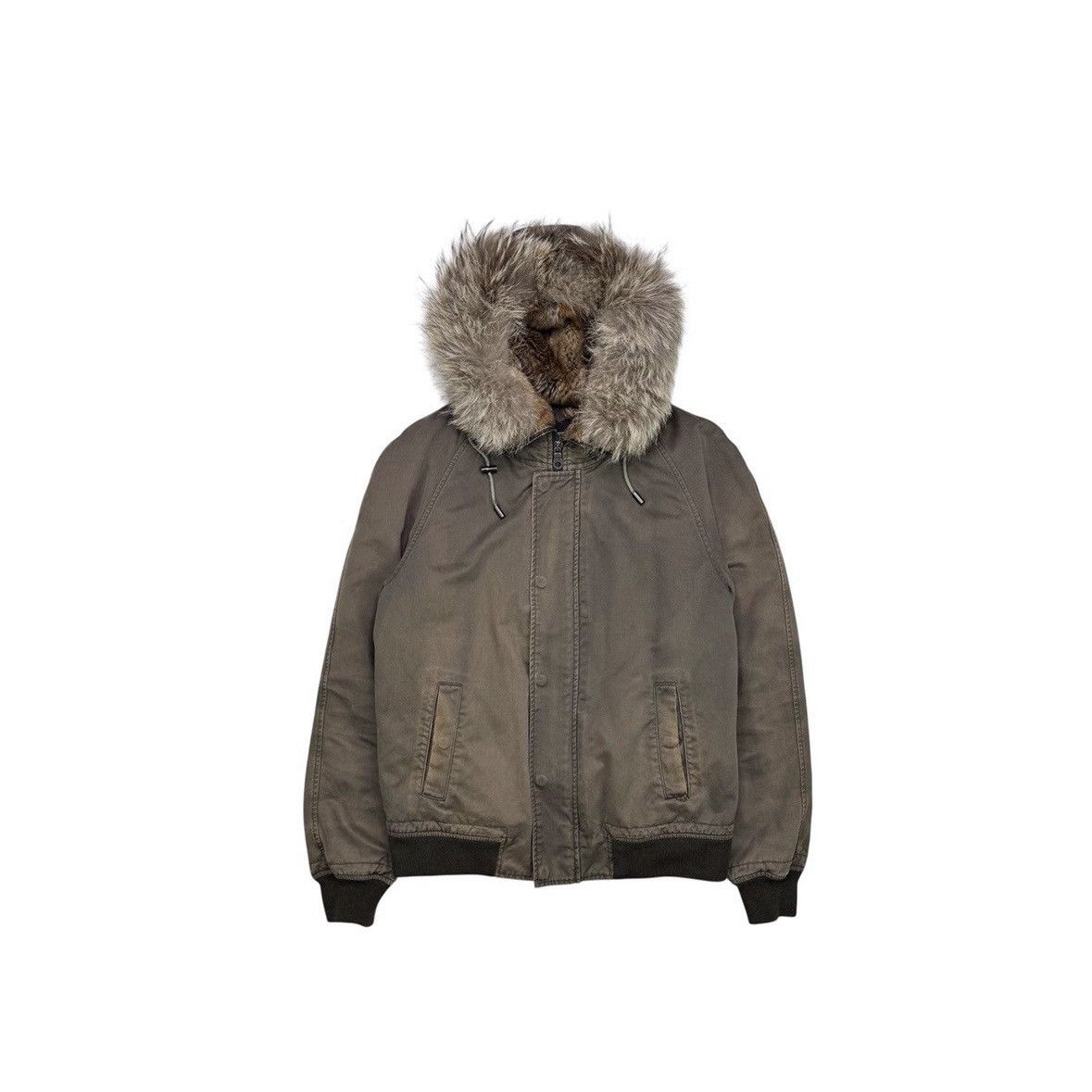 Yves Salomon YVES SALOMON HOMME RABBIT FUR PARKA Size US M / EU 48-50 / 2 - 1 Thumbnail