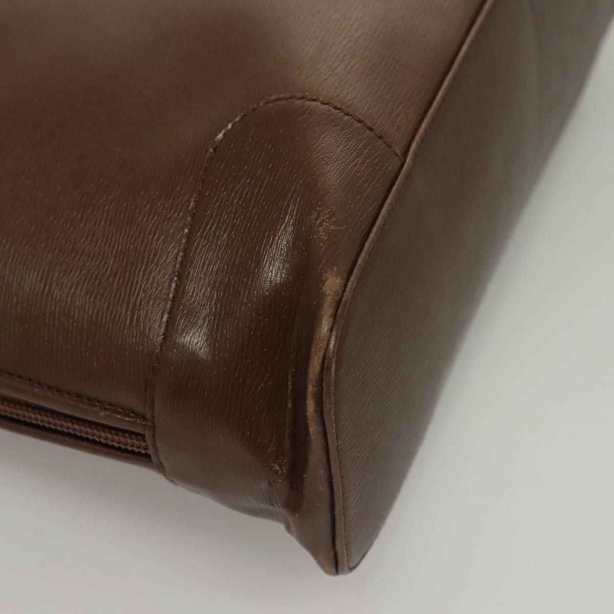 Gucci GUCCI Tote Bag Leather Brown Size ONE SIZE - 11 Thumbnail