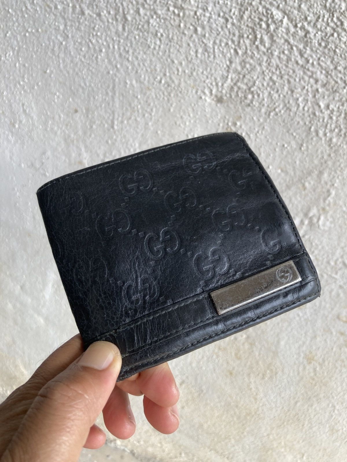 Gucci Gucci GG Monogram Bifold Black Wallet Size ONE SIZE - 1 Thumbnail