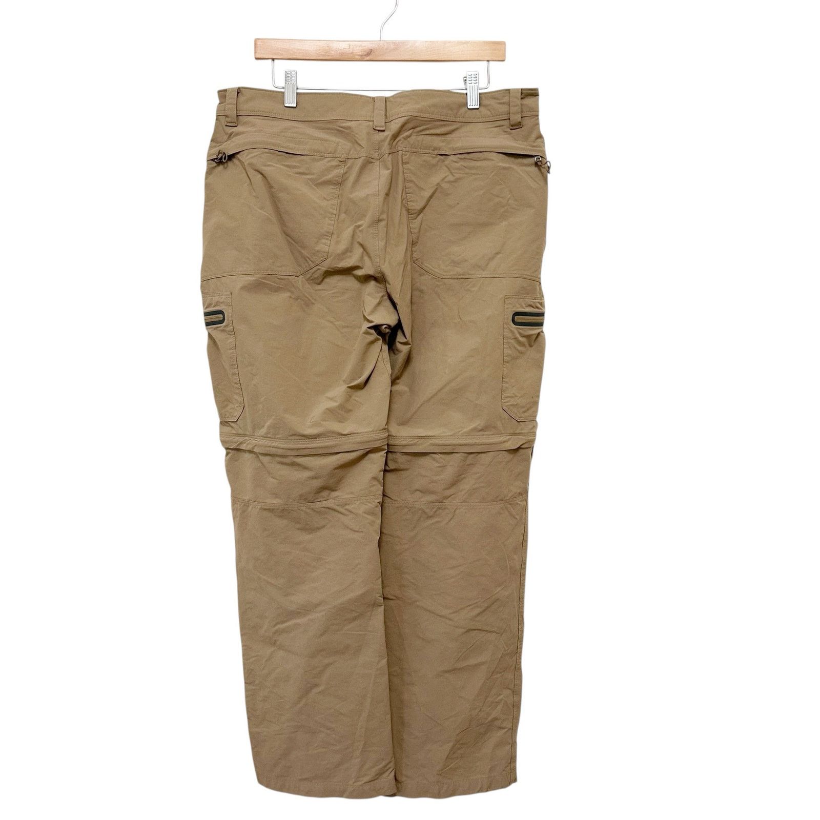 L.L. Bean LL Bean Water Resistant Cresta Hiking Zip Off Pants 36x32 Size US 36 / EU 52 - 4 Thumbnail