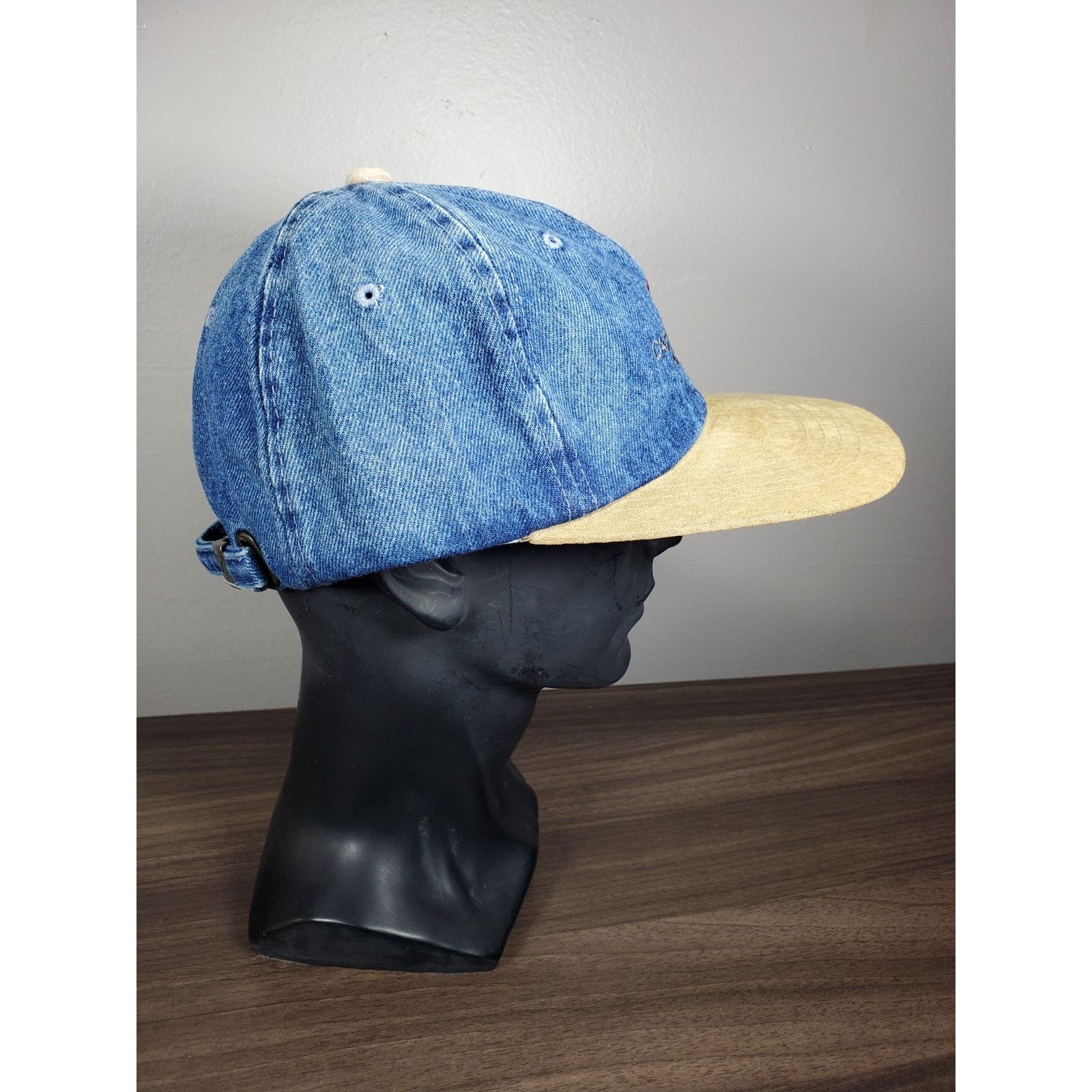 Vintage × Yupong Carborundum Abrasives Denim Hat Adjustable Cap Yupoong Size ONE SIZE - 7 Thumbnail