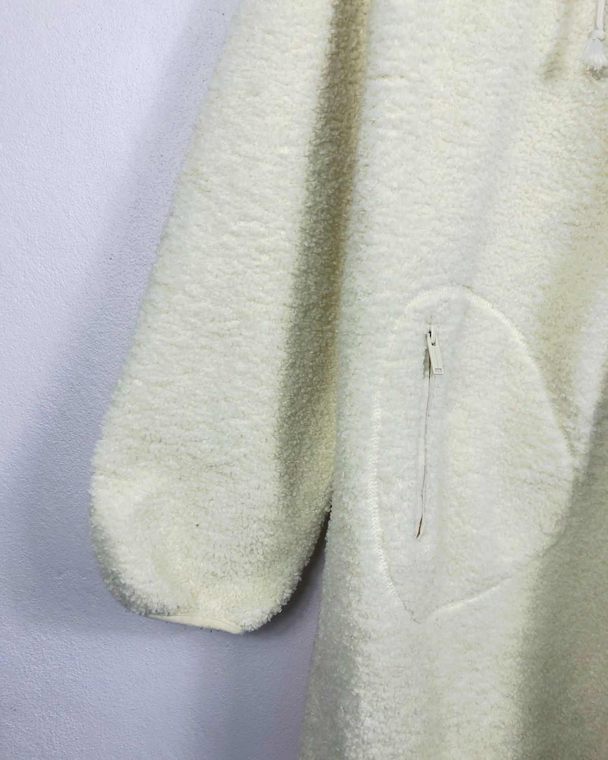 GU × Undercover Rare Undercover X Gu Deep Pile Fleece Hoodie Long Jacket Size US XL / EU 56 / 4 - 4 Thumbnail